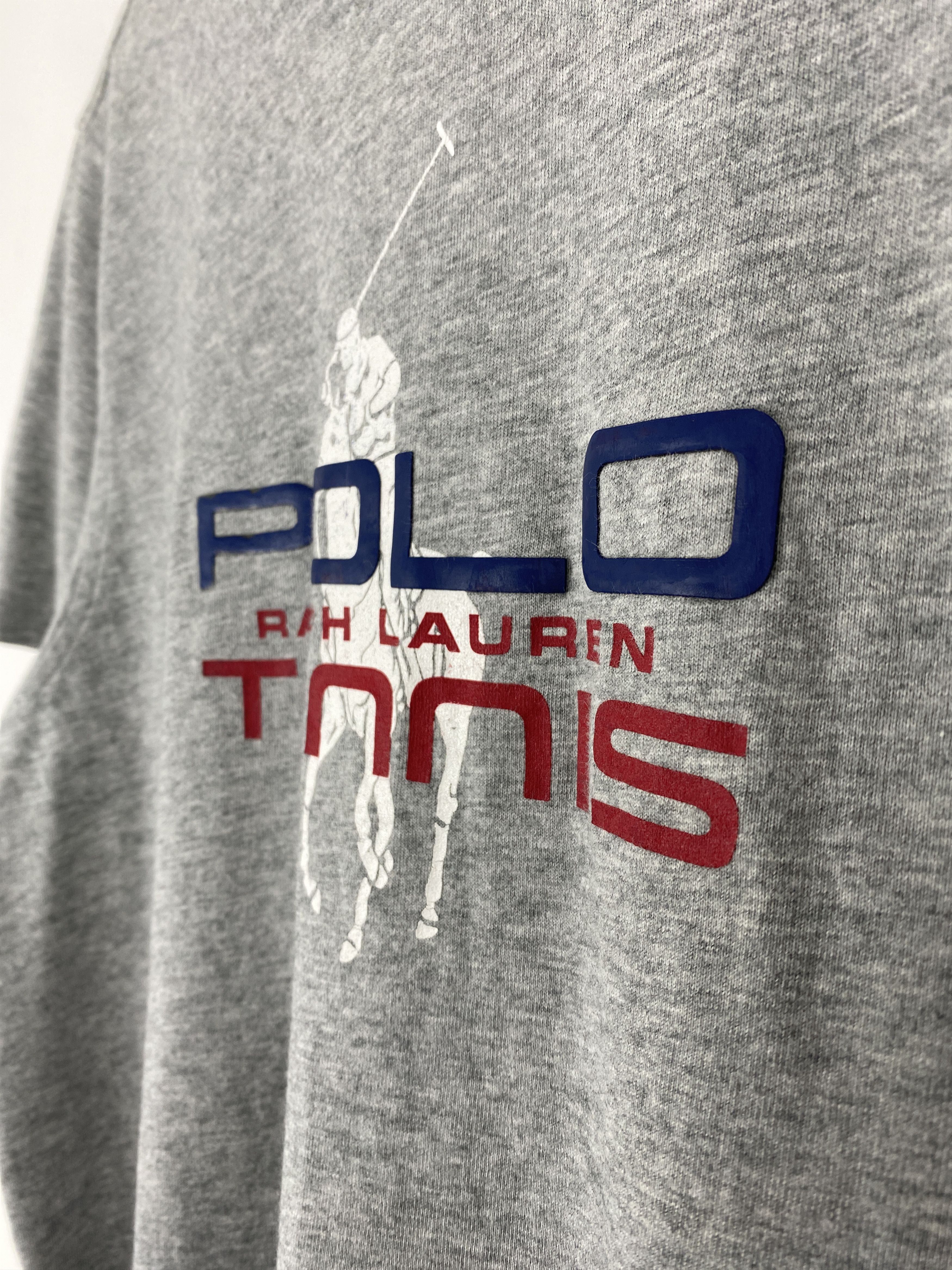 Polo Ralph Lauren × Vintage Vintage Polo By Ralph Lauren Tennis T Shirt TA0585 Size US M / EU 48-50 / 2 - 10 Thumbnail