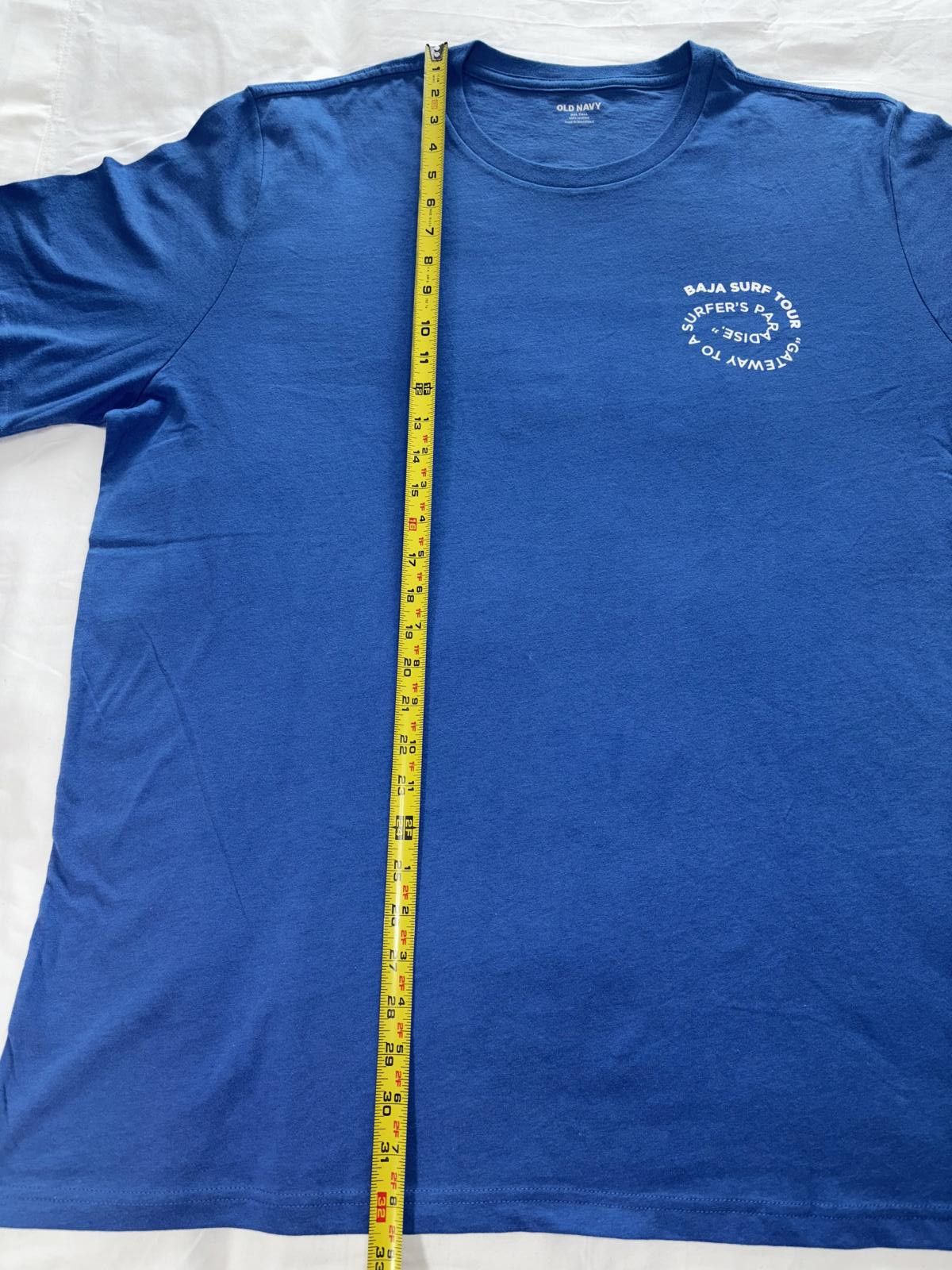 Designer Vintage Baja Surf Tour T-Shirt - Surfer's Paradise Size US XXL / EU 58 / 5 - 8 Thumbnail