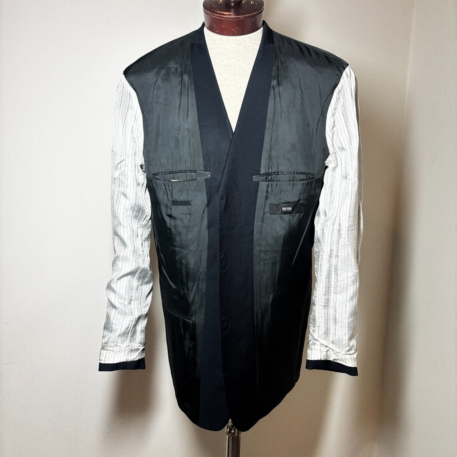 Hugo Boss Hugo Boss VTG Suit 42L Einstein Sigma Pure Wool Blazer Jacke Size 42R - 4 Thumbnail