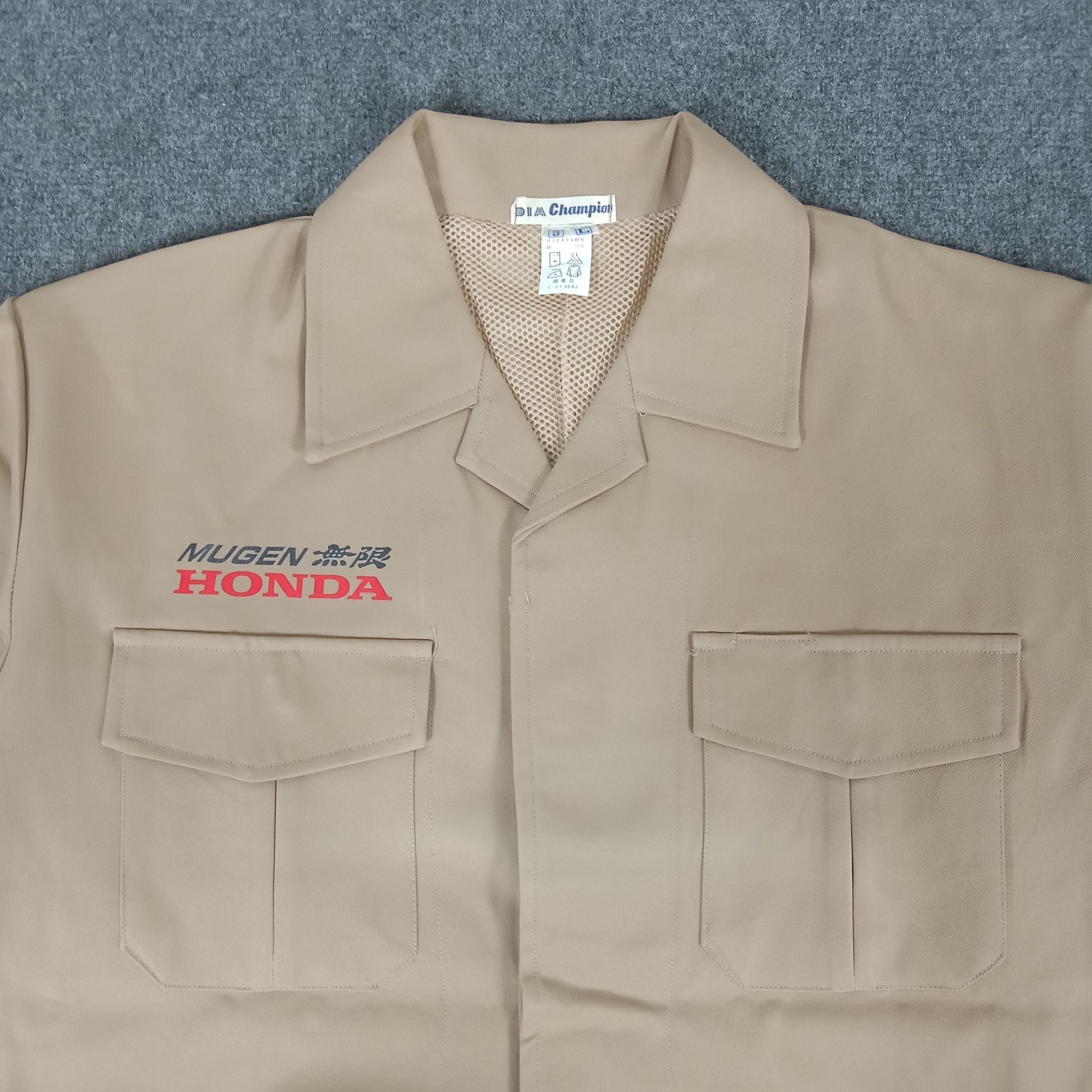 Honda × Japanese Brand × Vintage Mugen Honda Japanese Racing Team Custom Art Jacket Size US L / EU 52-54 / 3 - 5 Thumbnail
