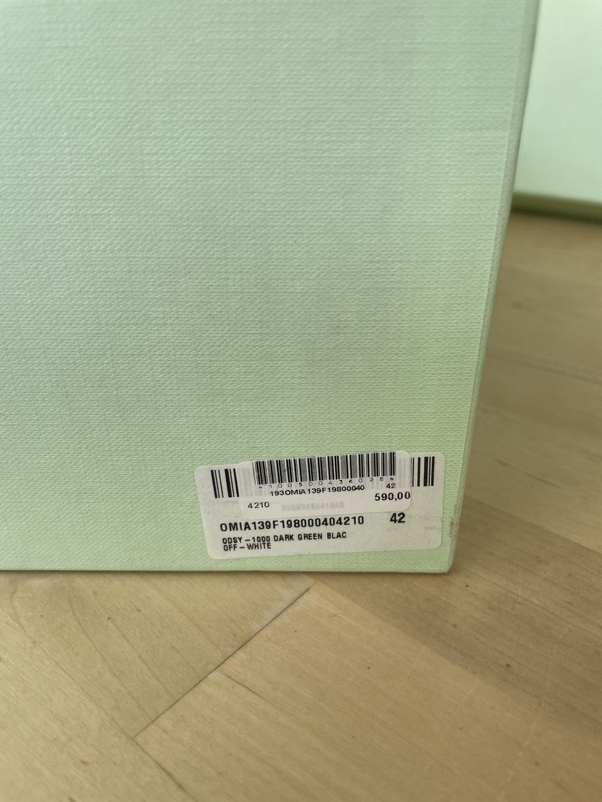 Off-White Off-White ODSY 1000 FW19 Size US 9 / EU 42 - 17 Thumbnail