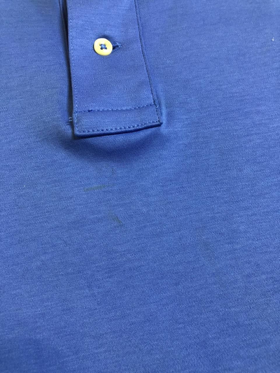 Polo Ralph Lauren Vintage Polo Ralph Lauren Large Blue Custom fit polo shirt Size US L / EU 52-54 / 3 - 7 Thumbnail