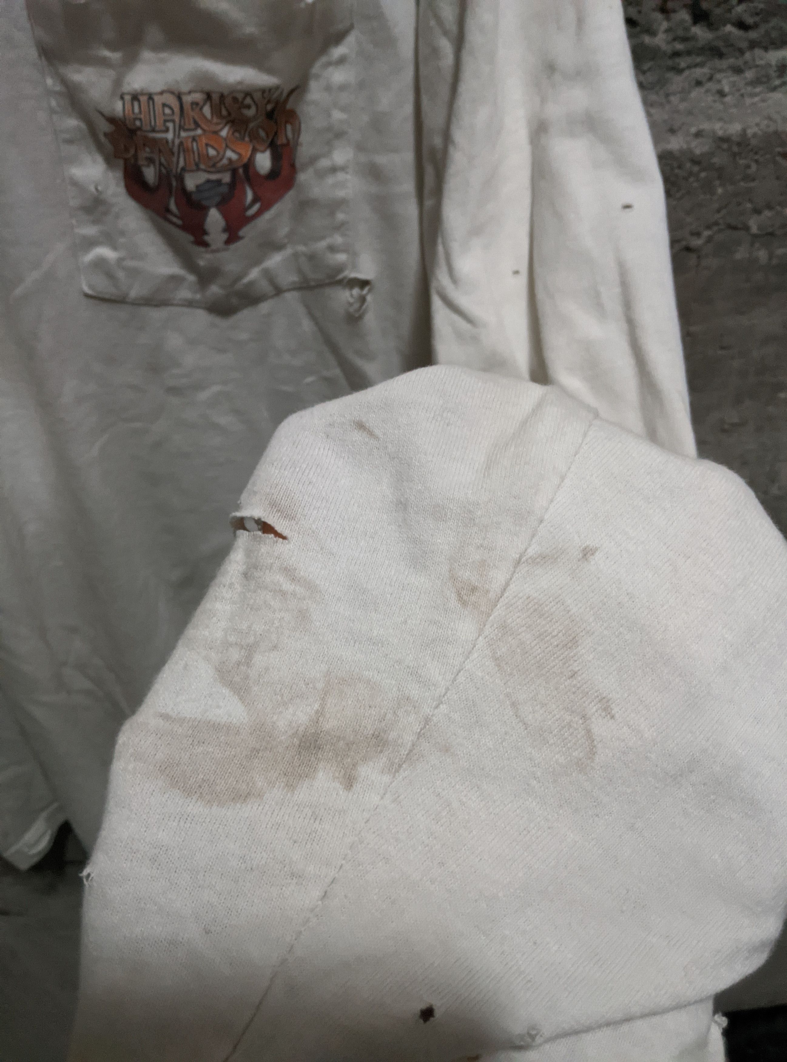 Harley Davidson Vintage thrashed Harley Davidson flames distressed WCC ERD Size US L / EU 52-54 / 3 - 12 Thumbnail