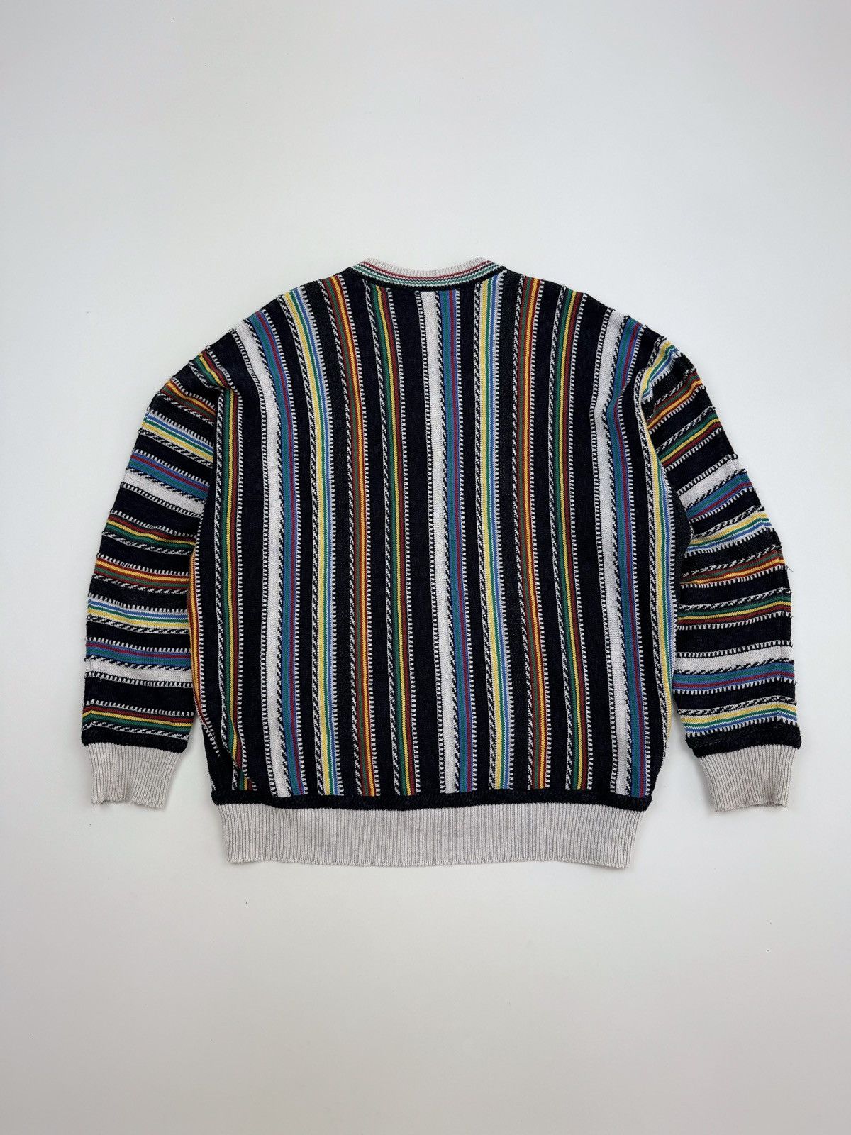 Carlo Colucci × Vintage 1990’s Vintage Carlo Colucci V-Neck Sweater Size US M / EU 48-50 / 2 - 10 Thumbnail
