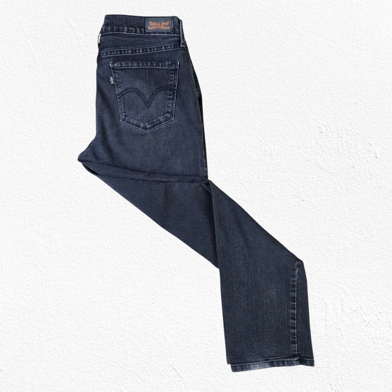 Levi's Levi's 505 Black Straight Leg Jeans Size 6 Size 28" / US 6 / IT 42 - 9 Thumbnail