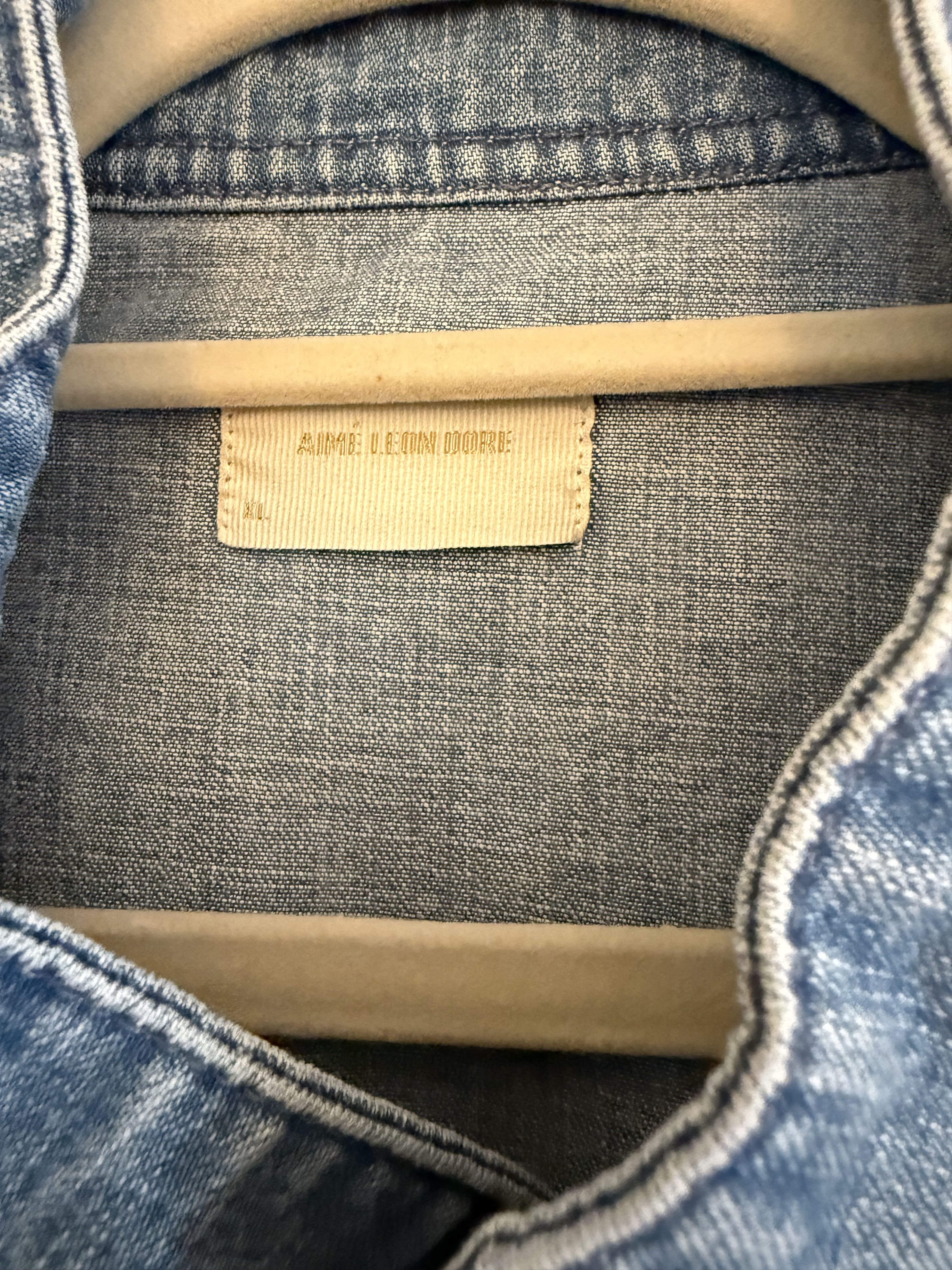 Aime Leon Dore Aime leon dore Collarband denim jacket Size US XL / EU 56 / 4 - 4 Thumbnail