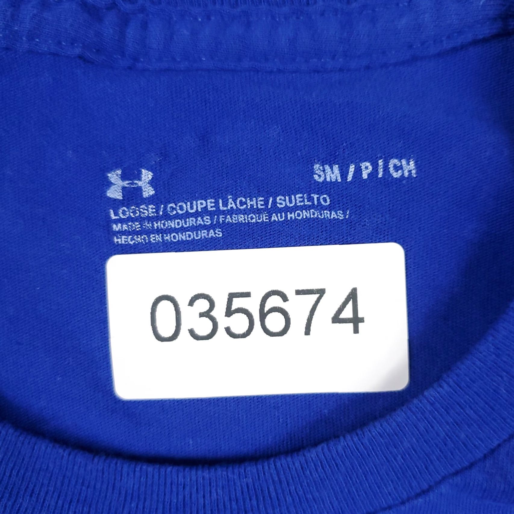 Under Armour Under Armour T-Shirt Mens Small Blue Short Sleeve Crew Neck Logo Solid 90s Modern Sports Mens S Blue Size US S / EU 44-46 / 1 - 8 Thumbnail