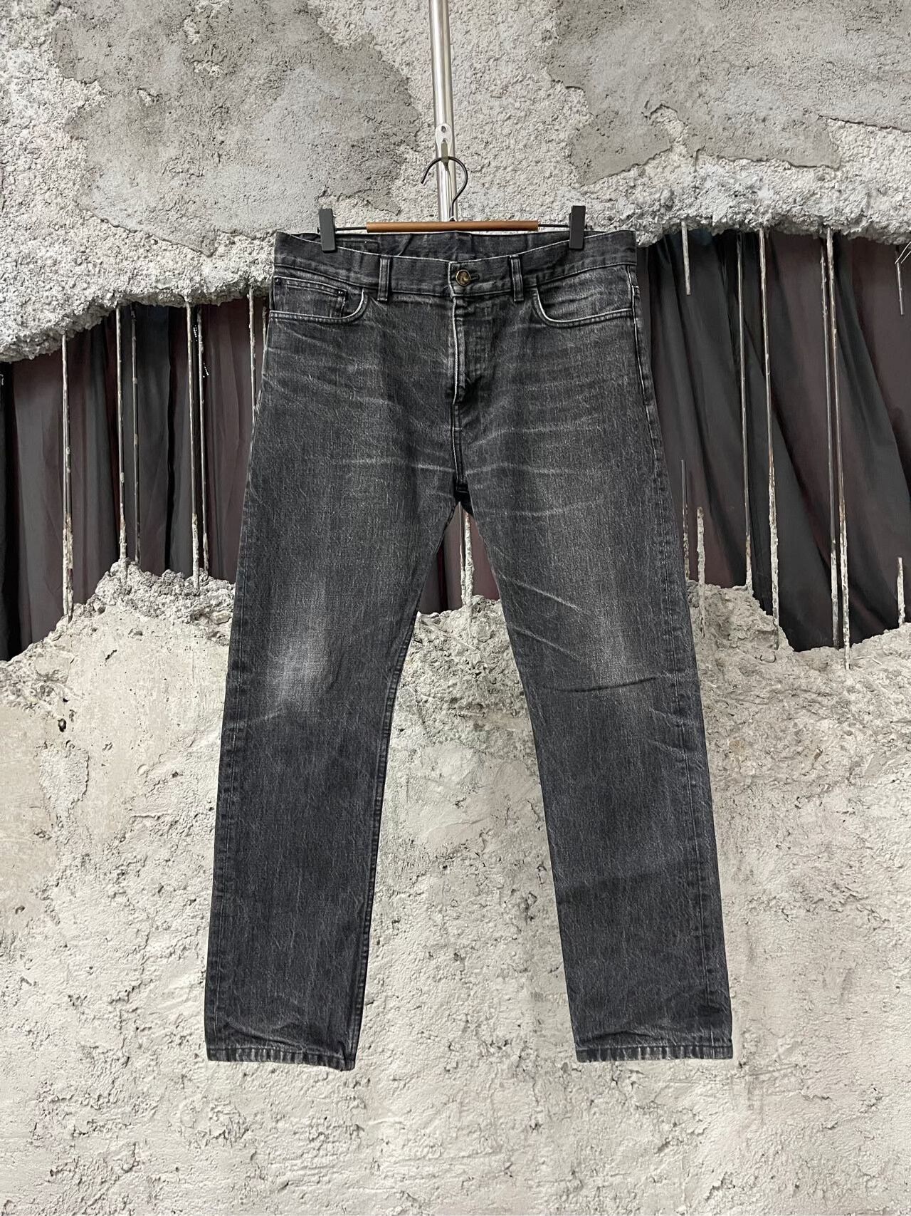 louis vuitton black denim jeans size 34