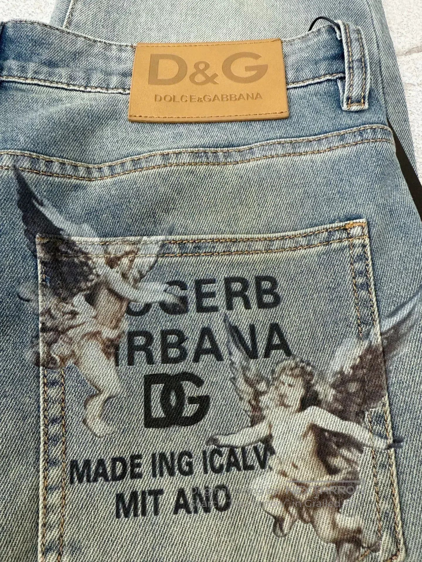 Dolce & Gabbana Dolce & Gabbana Spring Summer Light Jeans. Size US 33 - 4 Thumbnail