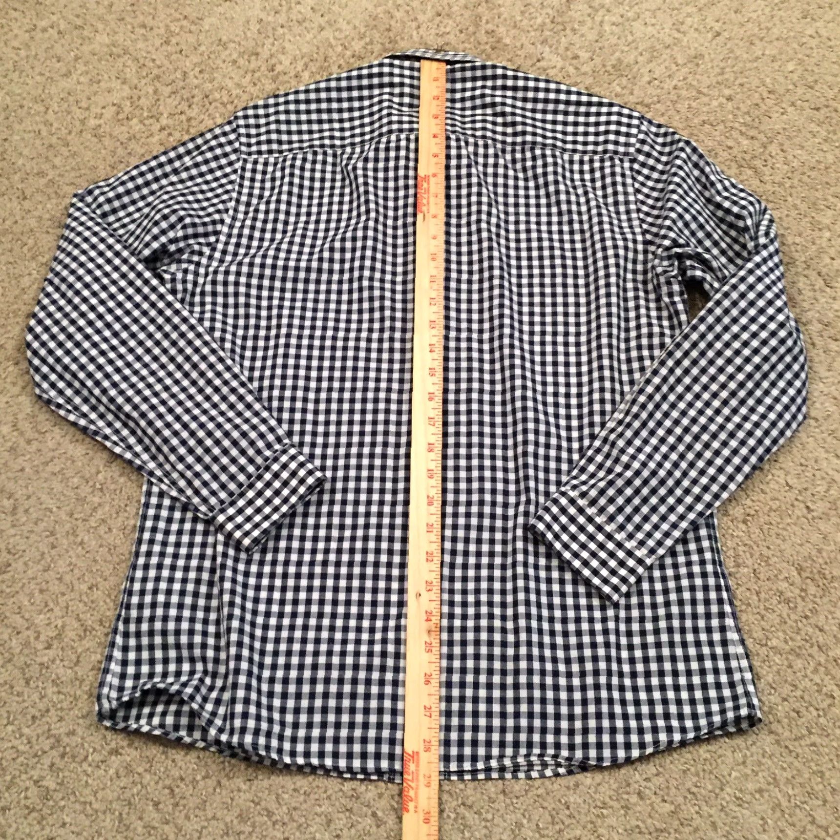 Primark Primark Shirt Mens Medium Blue Plaid Long Sleeve Button Up Size US M / EU 48-50 / 2 - 6 Thumbnail