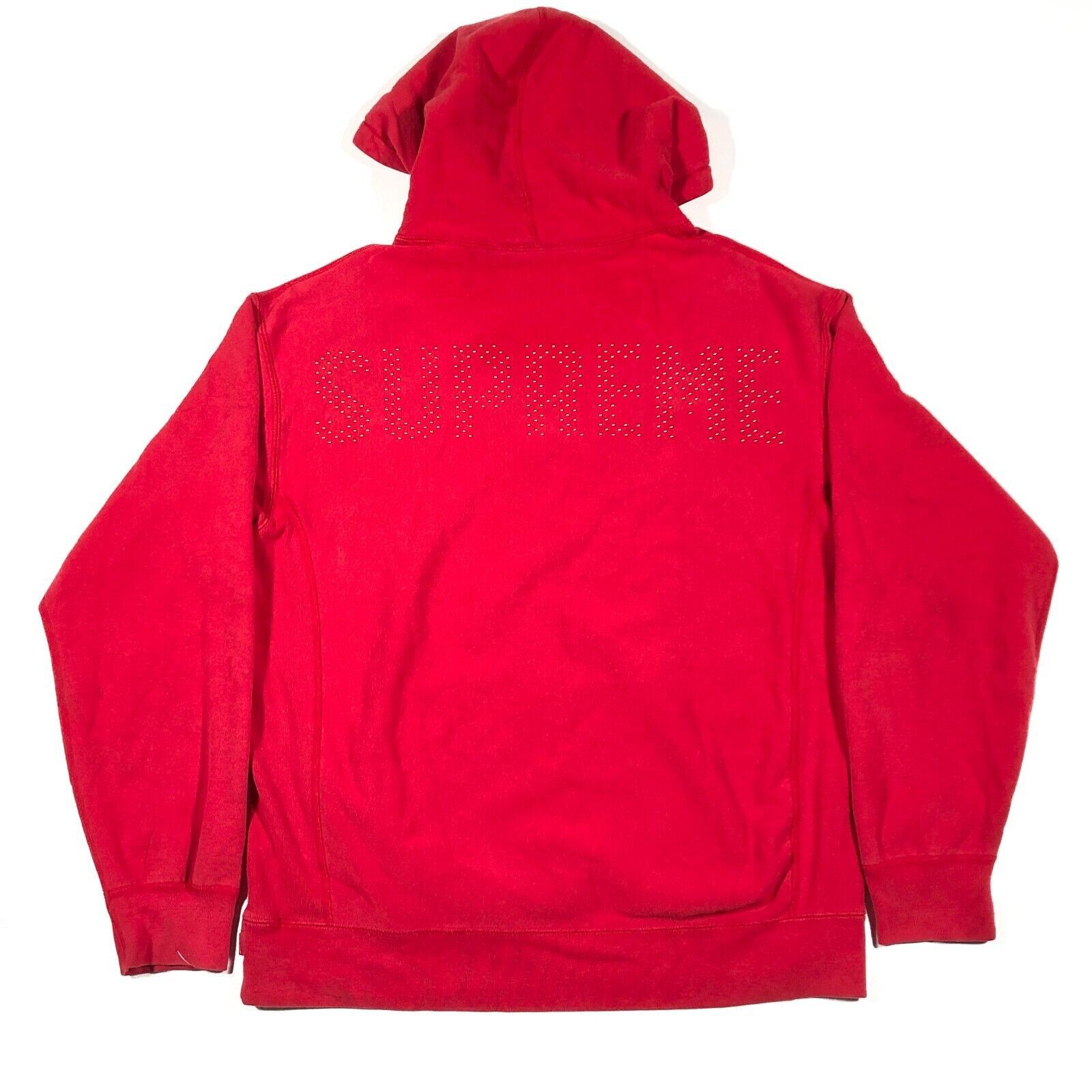 Supreme SS18 Supreme Studded Black Red Gold Hoodie Sweater Pullover Size US L / EU 52-54 / 3 - 1 Thumbnail