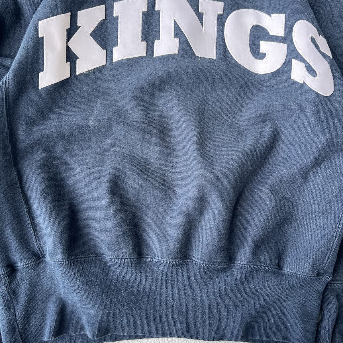 Champion × Vintage Vintage Champion Reverse Weave Kings Crewneck Sweatshirt Size M / US 6-8 / IT 42-44 - 6 Thumbnail