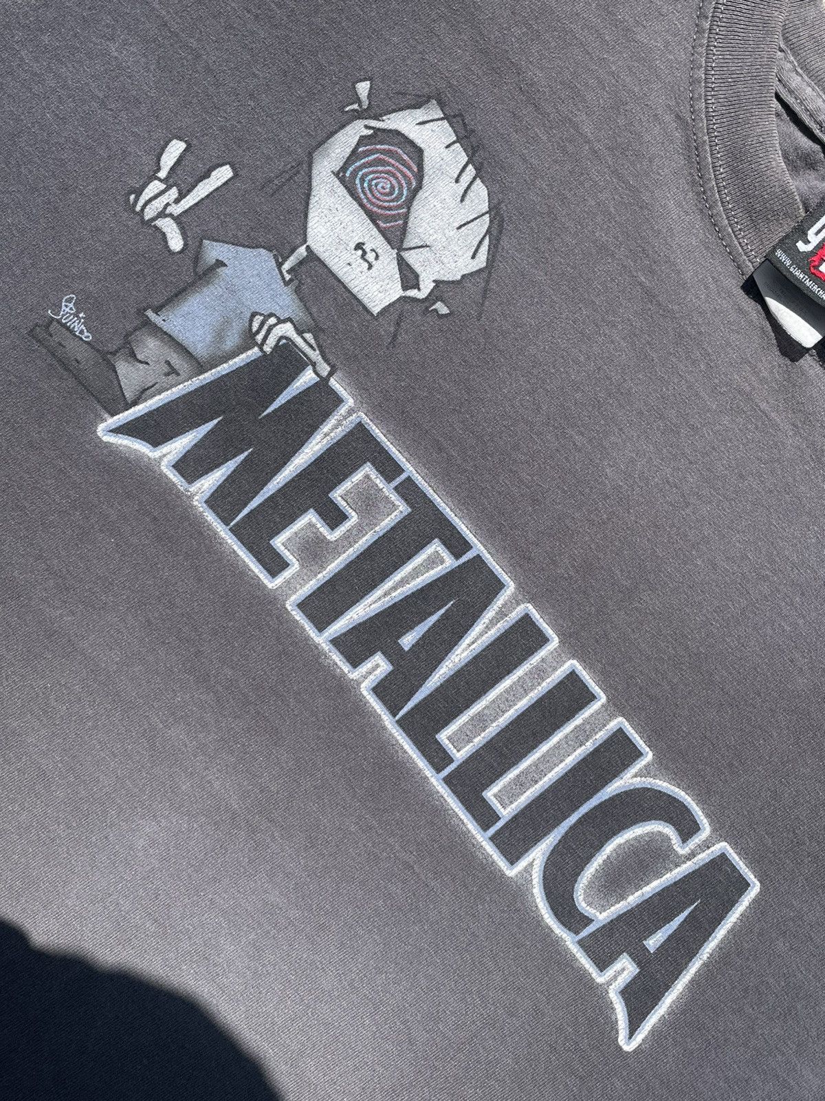 Metallica × Vintage Vintage Metallica Juindo Shirt Size US XL / EU 56 / 4 - 5 Thumbnail