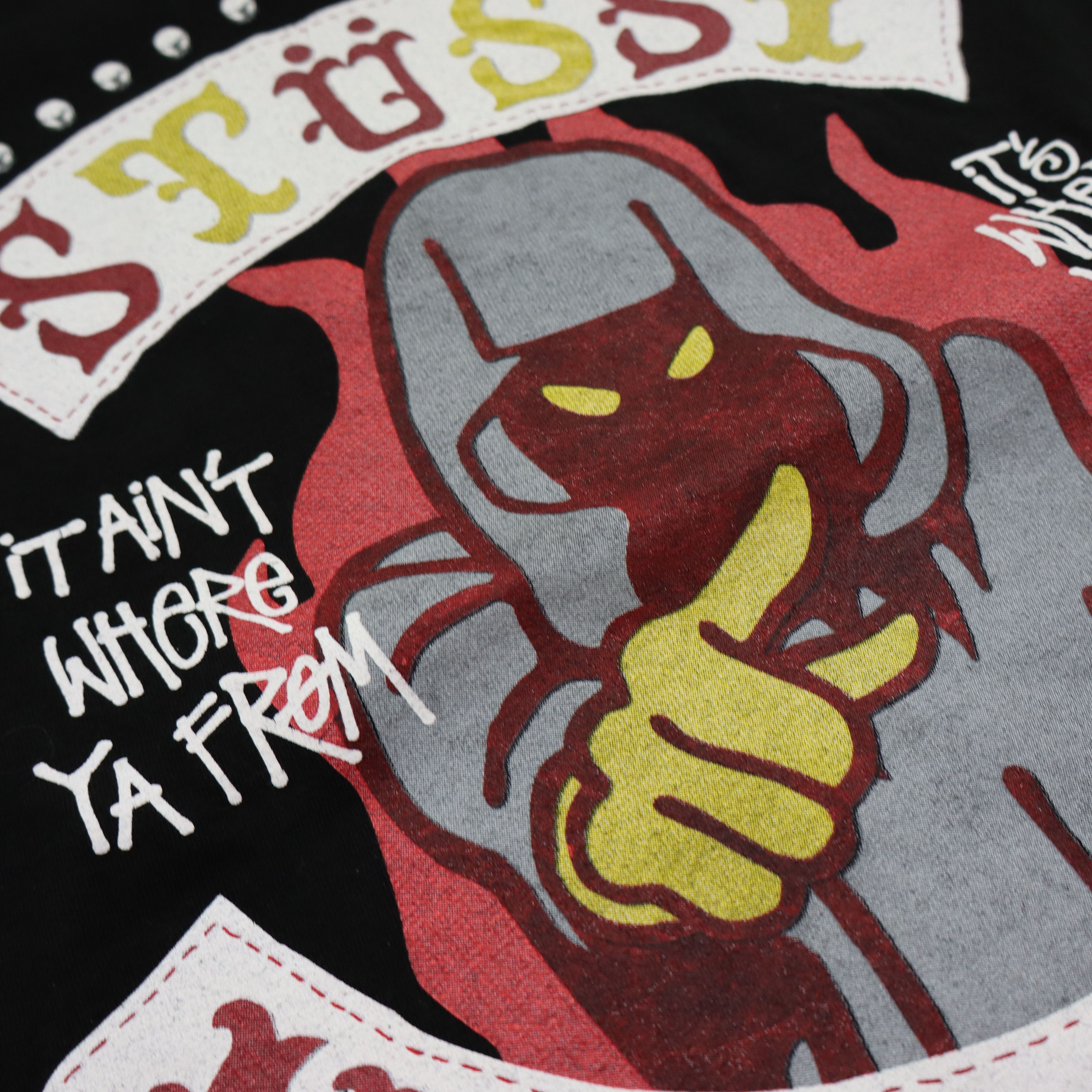 Stussy Vintage Stussy Ninja Witch NYLTLA Rare T shirt Size US M / EU 48-50 / 2 - 5 Thumbnail