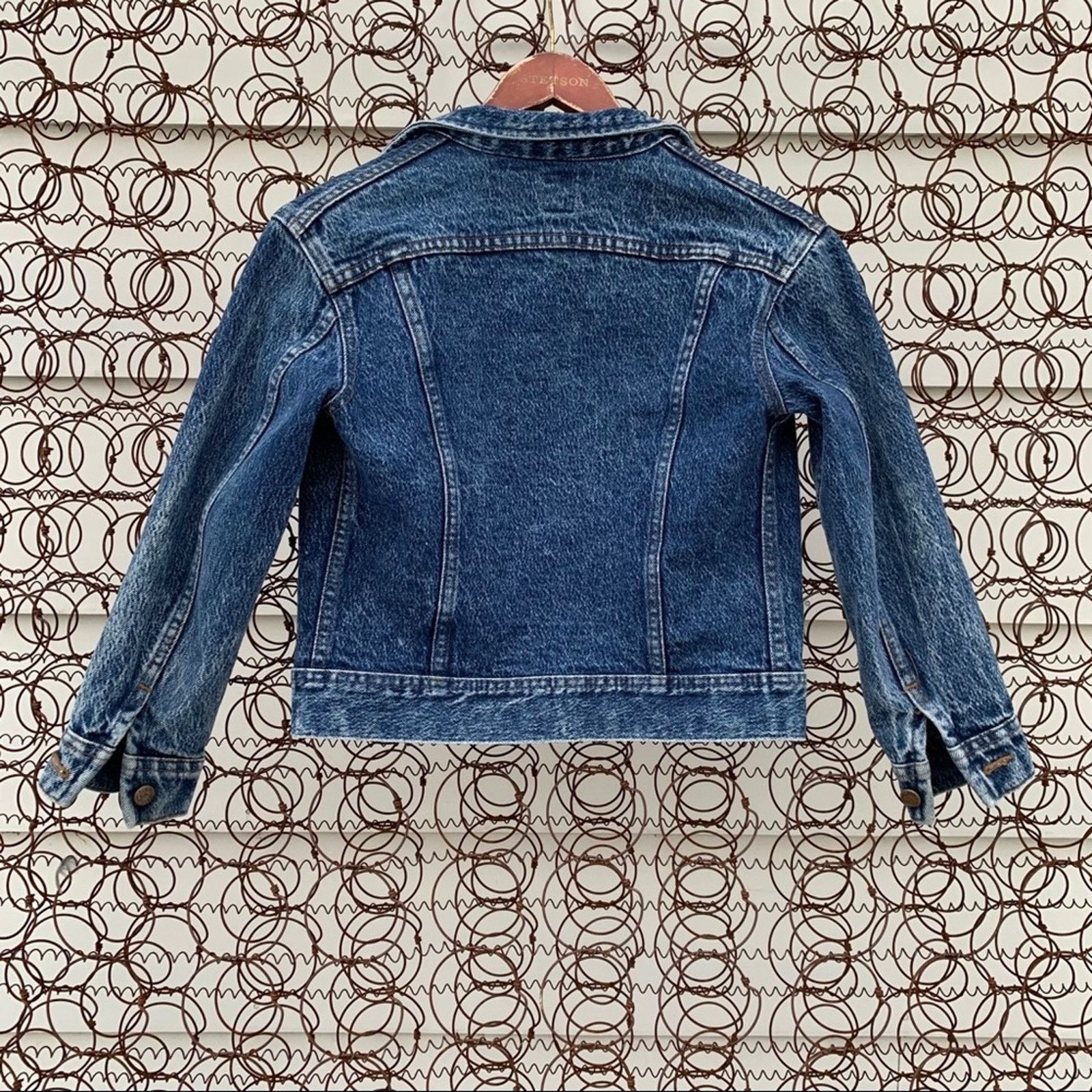 Lee Vintage Lee denim jean trucker jacket Black Label Size S / US 4 / IT 40 - 2 Thumbnail