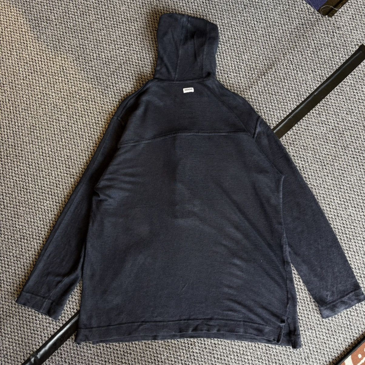 Japanese Brand Max Mara Weekend Line Hoodie Half Button Plain Size M / US 6-8 / IT 42-44 - 6 Thumbnail