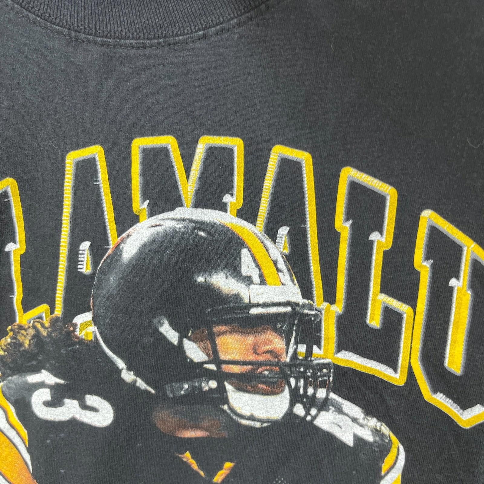 Other Vintage Troy Polamalu Pittsburgh Steelers T-Shirt 2XL Size ONE SIZE - 3 Thumbnail
