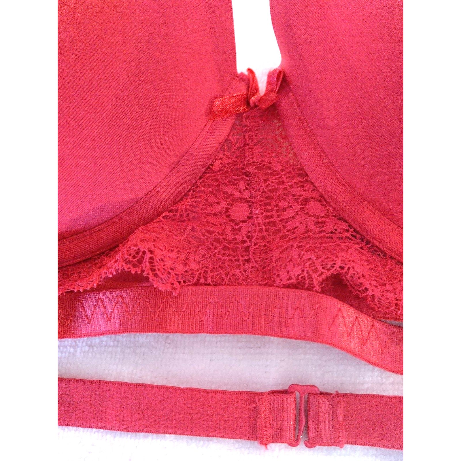 XOXO XOXO Hypnotic Pink 40D 'See My Back!' Sexy Bra MSRP $28 NWT Size ONE SIZE - 2 Thumbnail