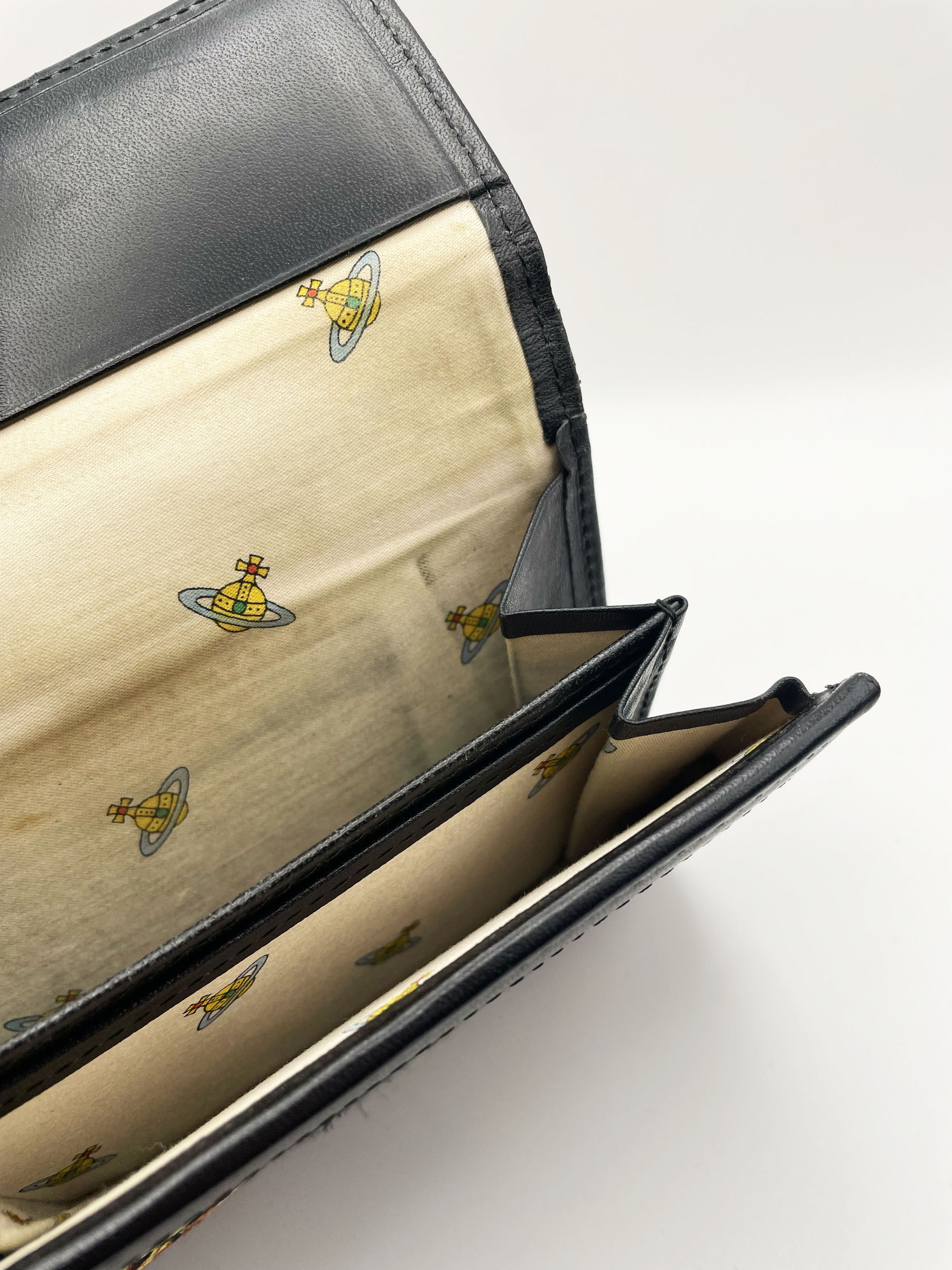 Vivienne Westwood Studded Orb Leather Wallet Size ONE SIZE - 5 Thumbnail