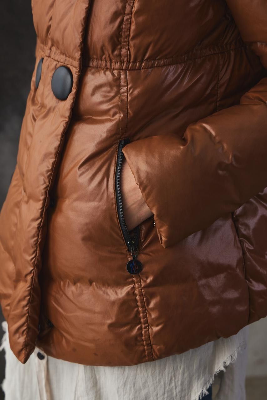 Moncler MONCLER AMANDINE Women's Down Jacket Brown Size M / US 6-8 / IT 42-44 - 8 Thumbnail