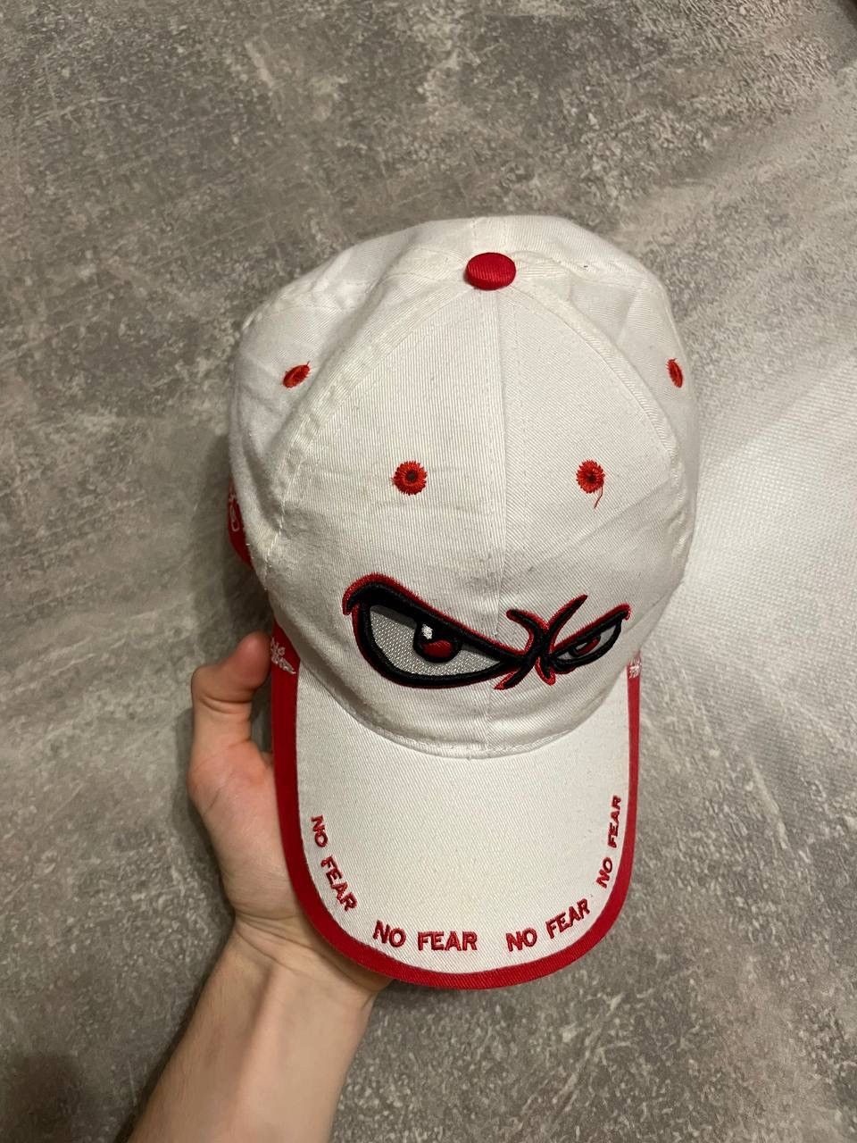No Fear Vintage No Fear Eyes Surf Style Y2K Cap Hat Size ONE SIZE - 8 Thumbnail