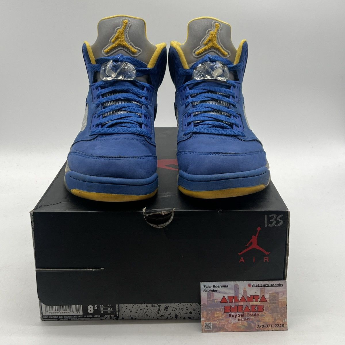 Jordan Brand Air Jordan 5 Laney Size US 8.5 / EU 41-42 - 2 Thumbnail