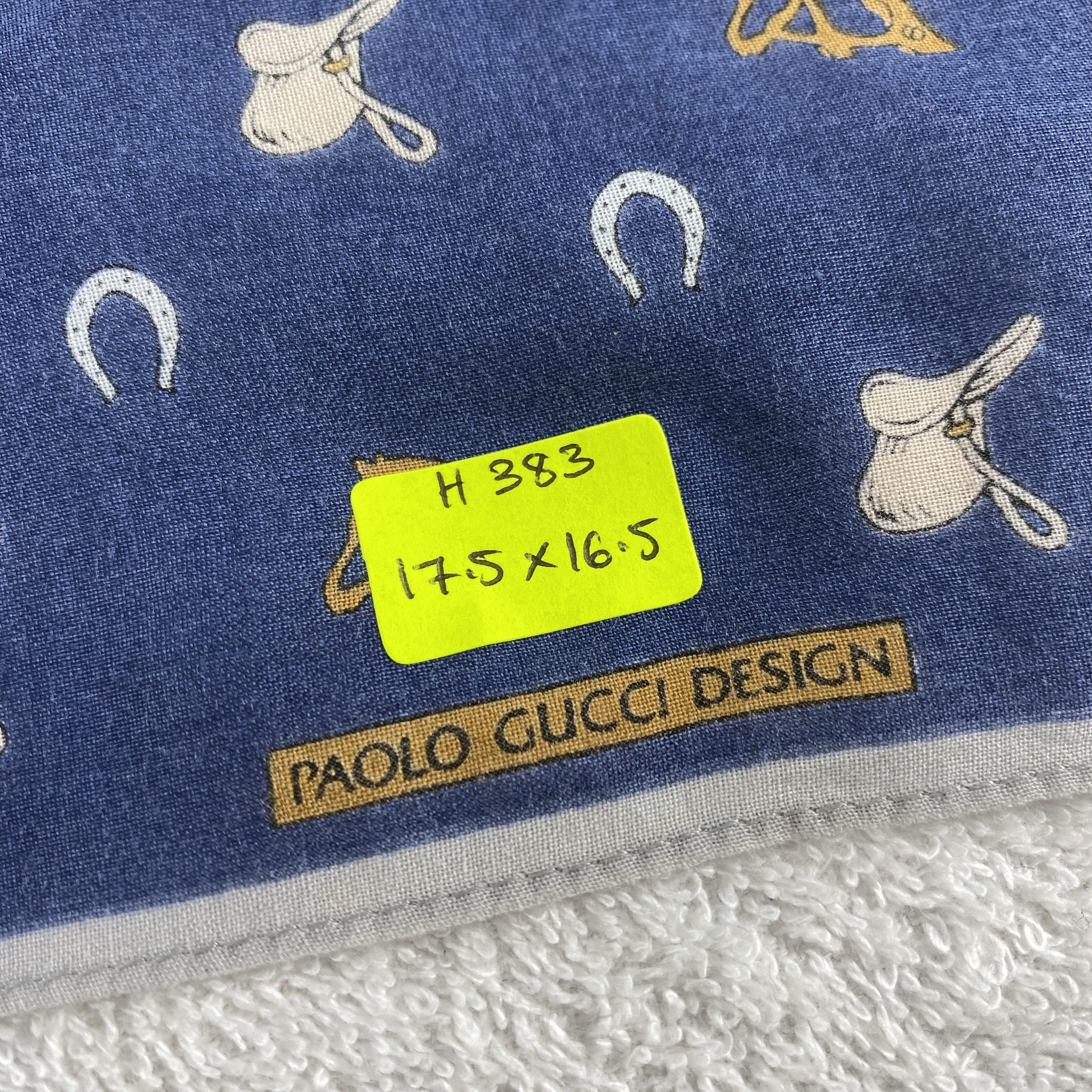 Paolo Gucci × Vintage Paolo Gucci Neckerchief / Bandana / Handkerchief Size ONE SIZE - 5 Thumbnail