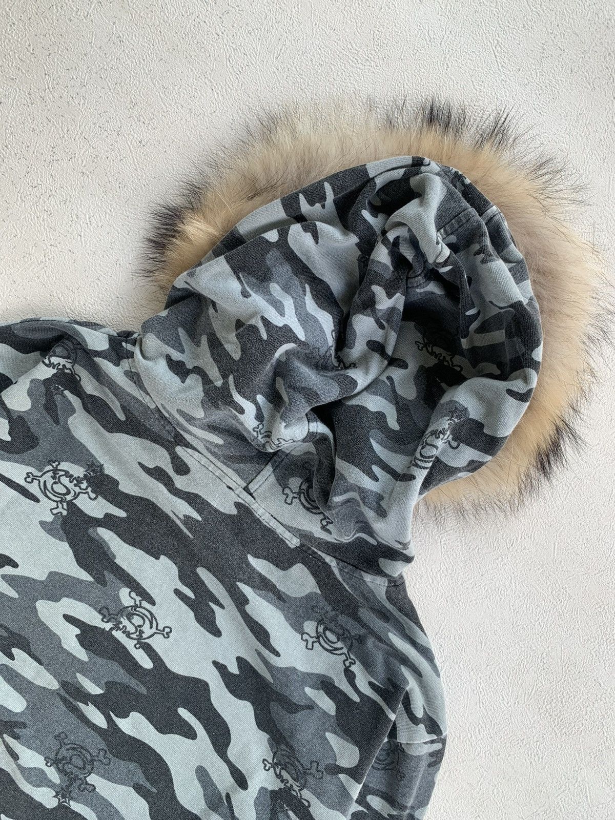 Japanese Brand Japanese S.Plus Fur Hoodie Ifsixwasnine Lgb Style Size US M / EU 48-50 / 2 - 12 Thumbnail