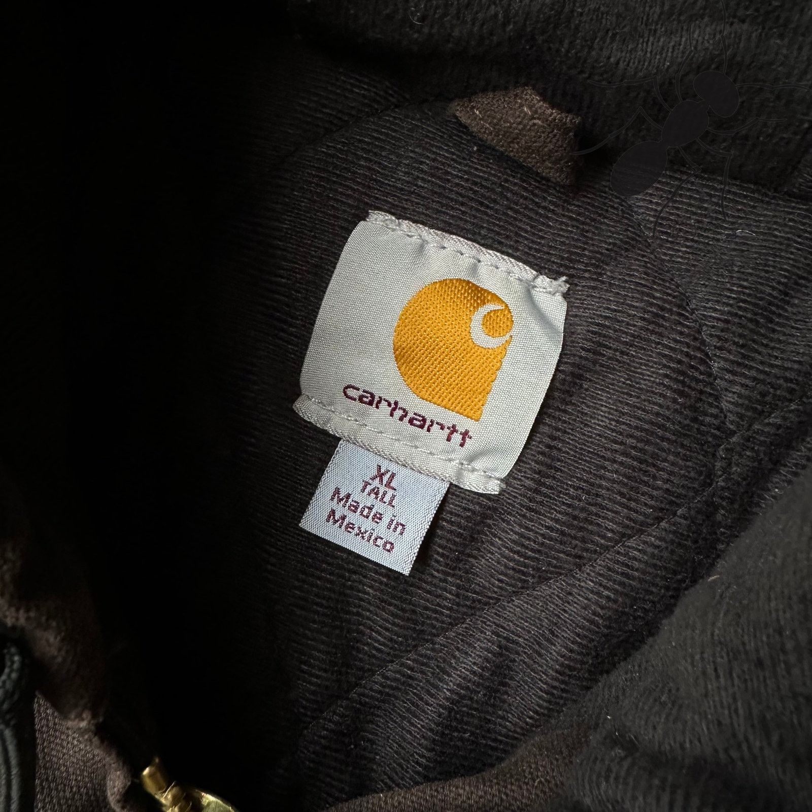 Carhartt × Vintage Carhartt J130 DKB brown hooded XL work wear jacket Size US S / EU 44-46 / 1 - 7 Thumbnail