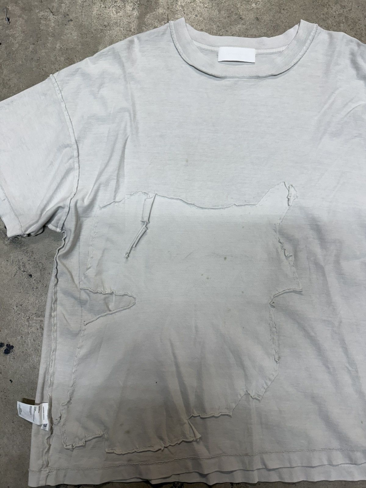 ALEXANDER DIGENOVA Alexander Digenova Scrap Inside Out Tee Size US XL / EU 56 / 4 - 2 Thumbnail