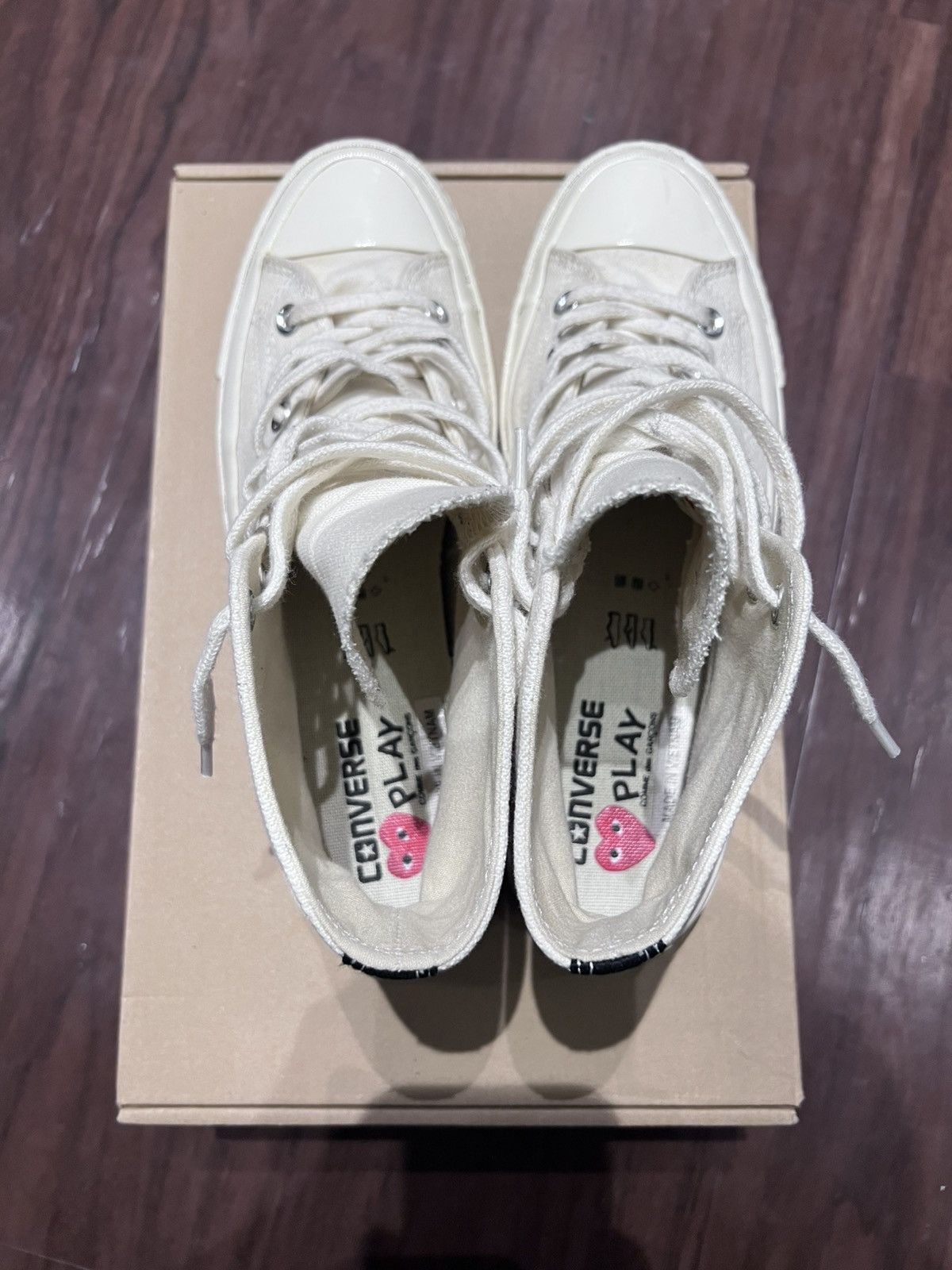 Comme des Garcons PLAY × Converse Converse CDG Play High Top Sneaker Size US 8 / EU 41 - 5 Thumbnail