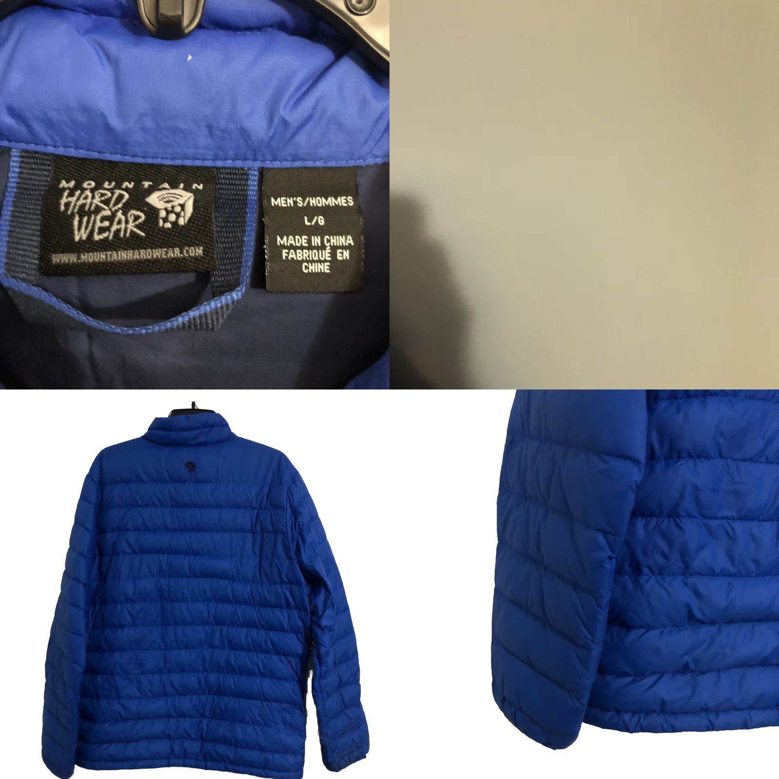 Mountain Hardwear VINTAGE Mountain Hardwear Nitrous Down Jacket L Blue Full Zip Puffer Insulated Winter Size US M / EU 48-50 / 2 - 8 Thumbnail