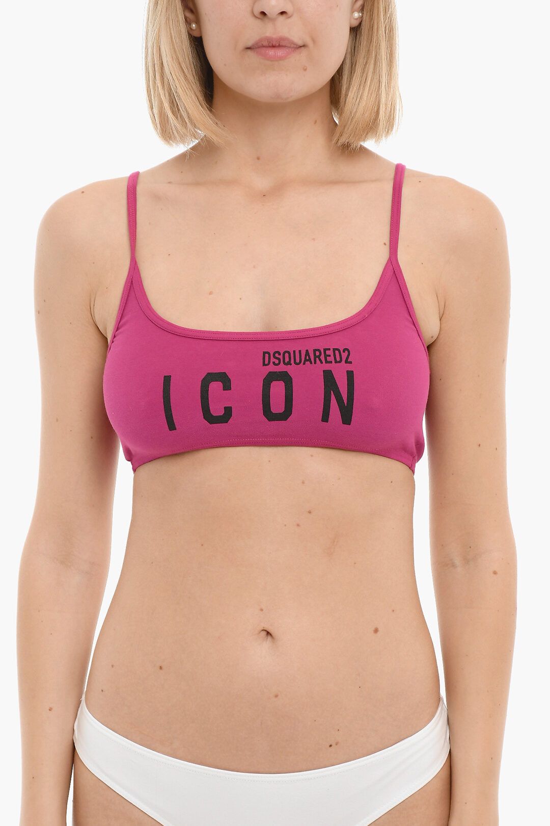 image of Dsquared2 Og1Mm0124 Bra In Violet, Women's (Size XL)