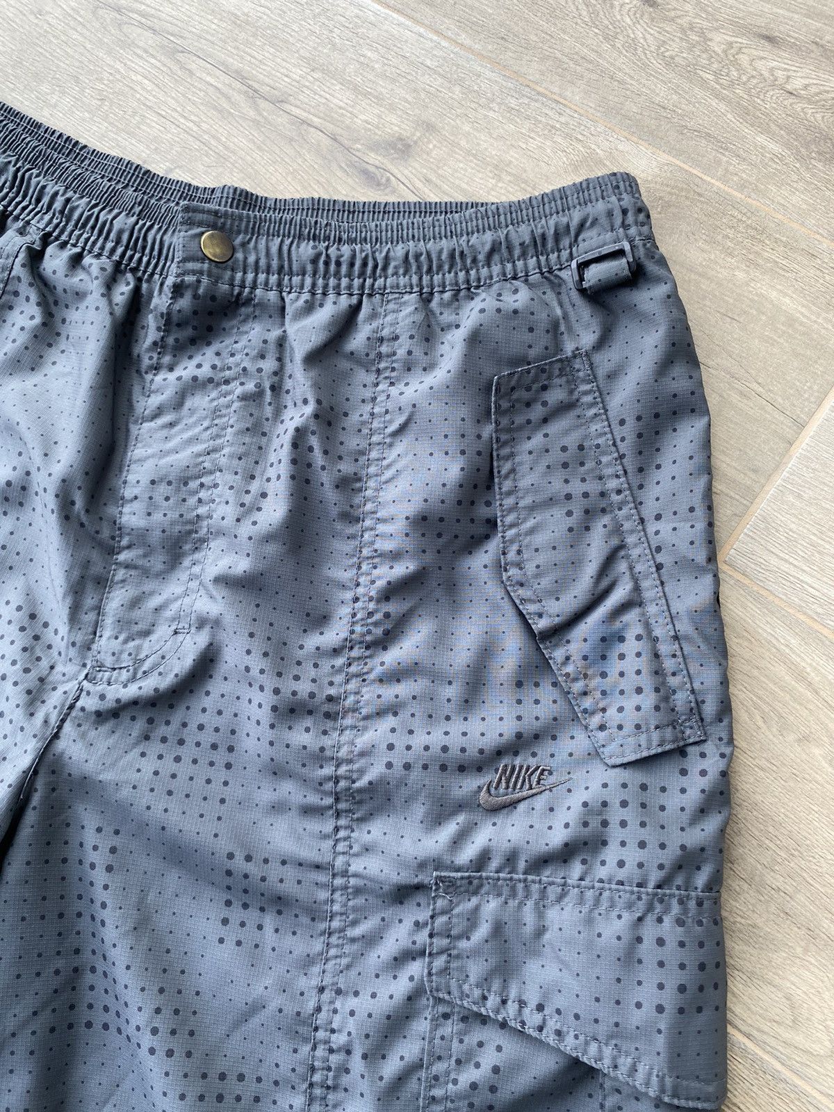 Nike × Vintage Nike Vintage Monogram Cargo Shorts Size US 34 / EU 50 - 6 Thumbnail