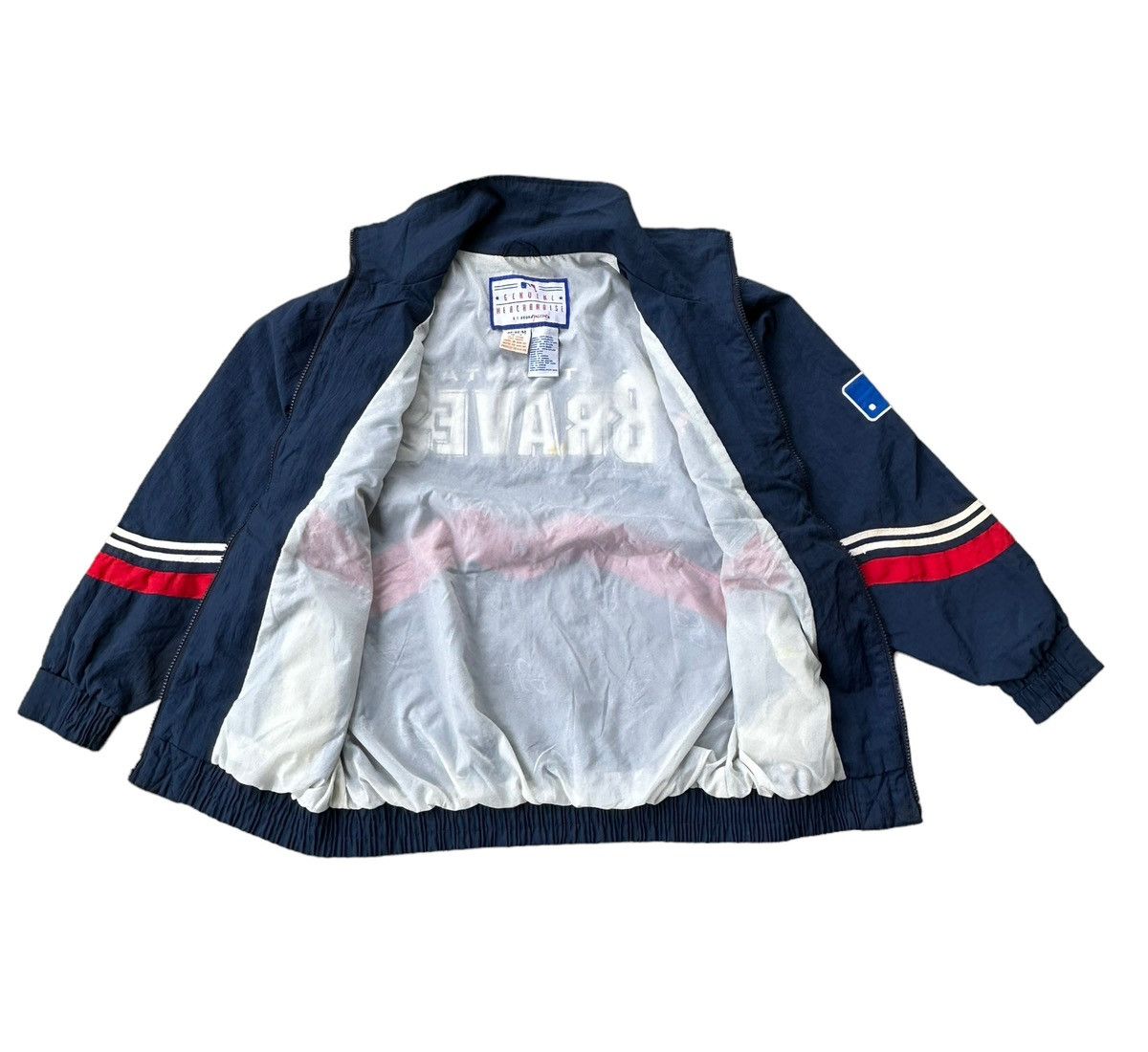 MLB American profesional baseball atlanta braves jacket Size US M / EU 48-50 / 2 - 4 Thumbnail