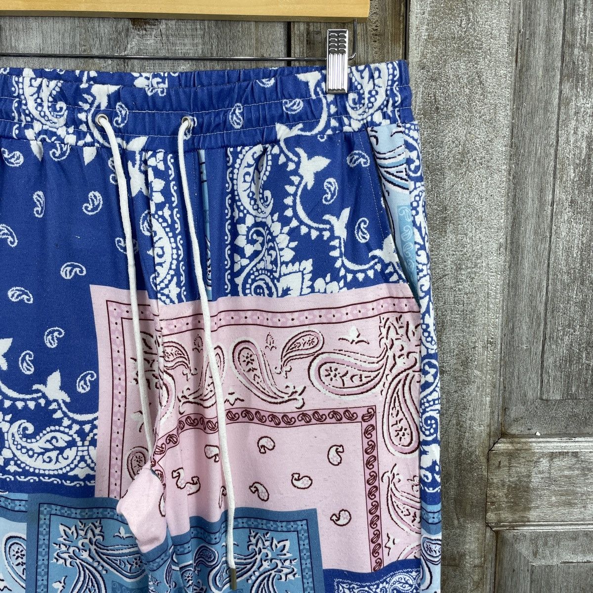 Japanese Brand × Shein × Vintage Vintage Shein Bandana Paisley Pants Size 35" - 6 Thumbnail