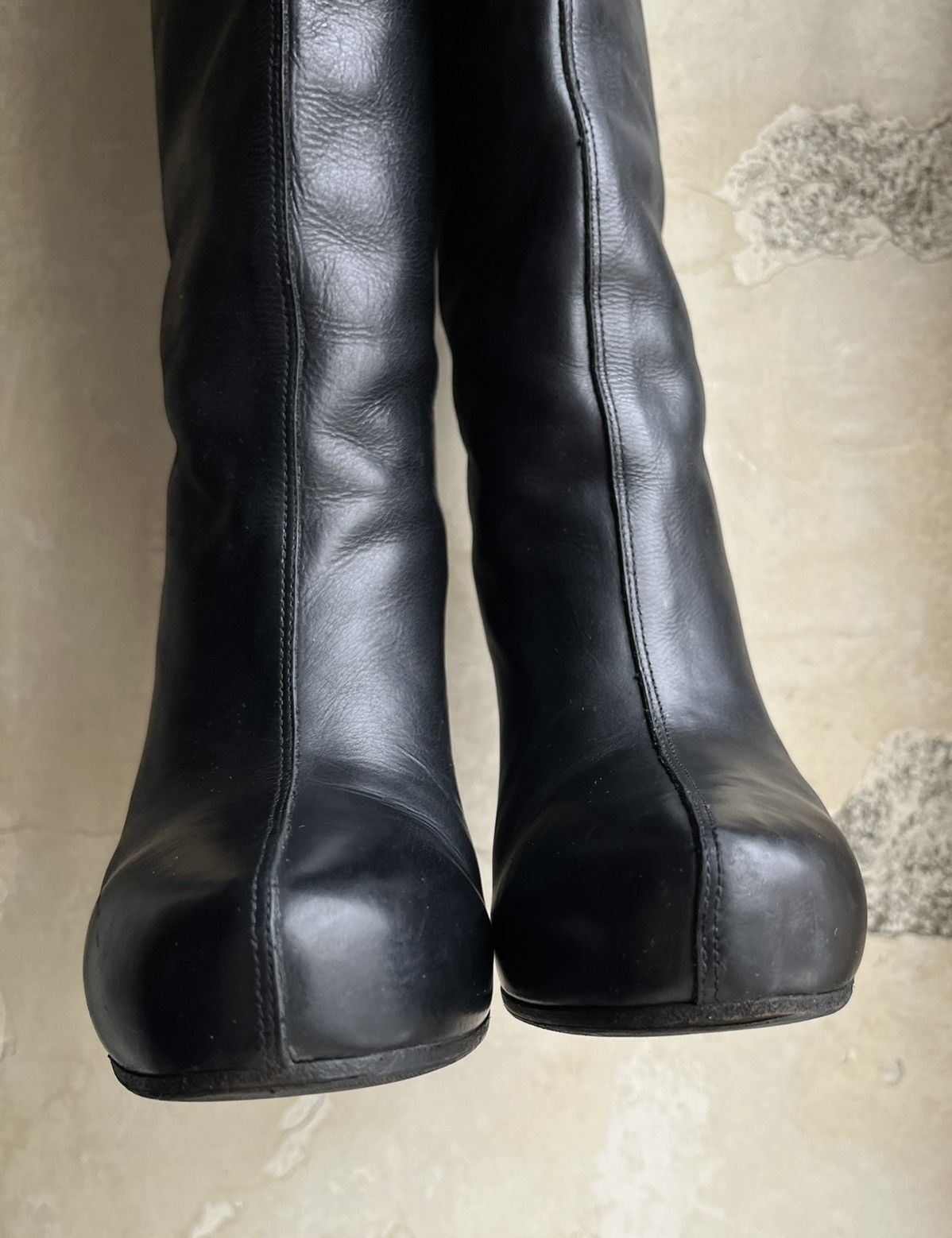 Maison Margiela Martin Era Concealed Heel Knee High Boots Size US 8 / IT 38 - 8 Thumbnail