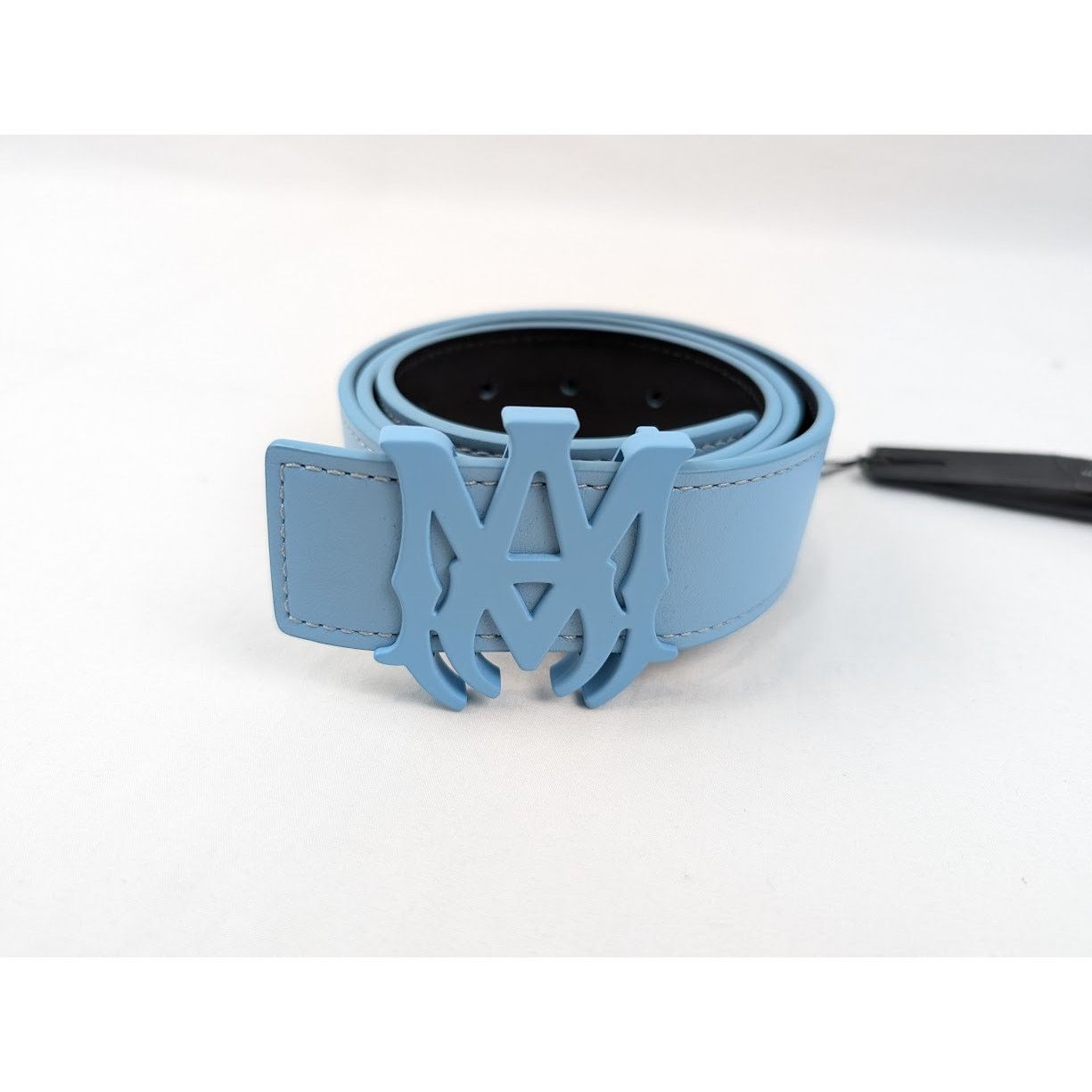 o1rshd1 Size:80 / 4CM Reversible Belt in Black/Air Blue