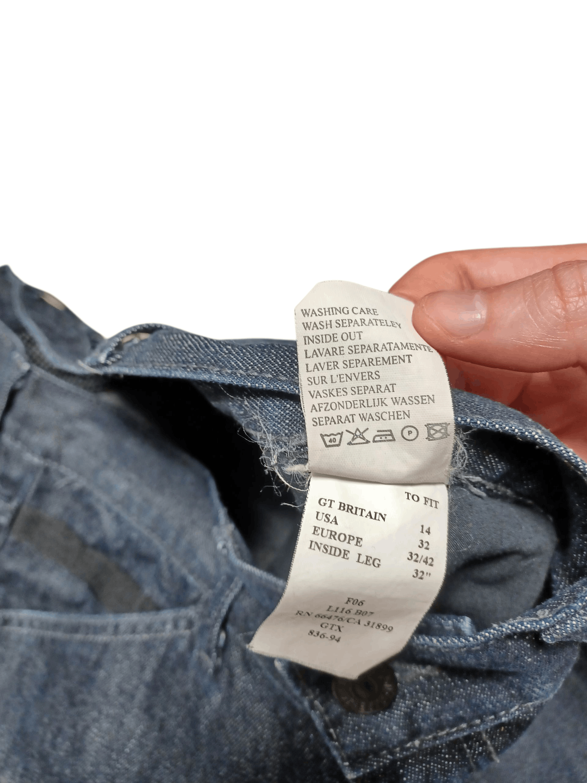 Pepe Jeans PEPE JEANS REALXED VINTAGE DOUBLE KNEE W32 L32 JEANS DENIM Size US 32 / EU 48 - 5 Thumbnail