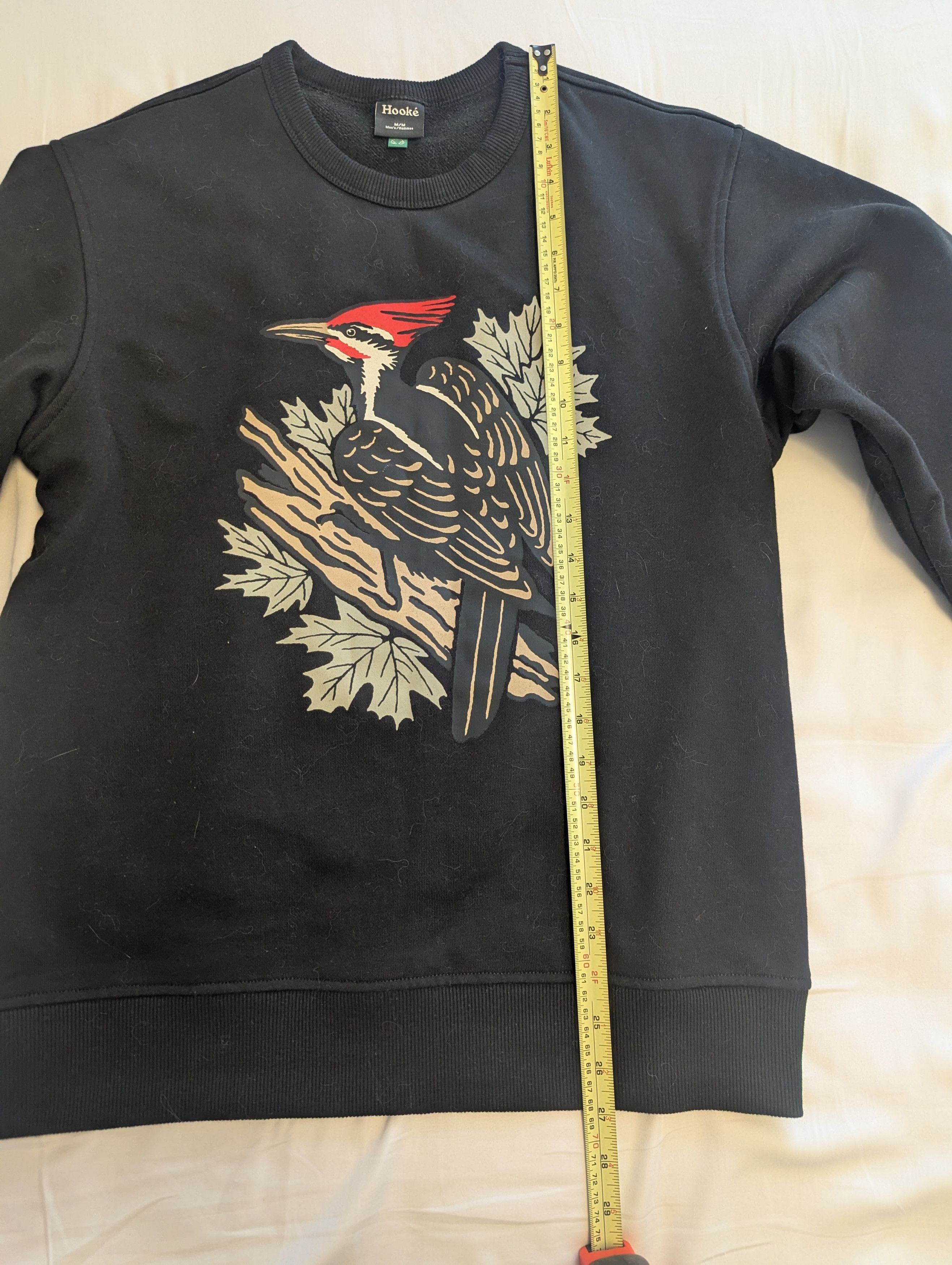 Other Men's Hooke Black Woodpecker Sweatshirt Size US M / EU 48-50 / 2 - 5 Thumbnail