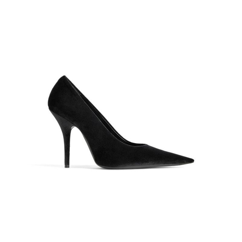 Balenciaga o1tr1nto0526 Knife 110mm Pumps in Black Size US 12 / IT 42 - 1 Thumbnail