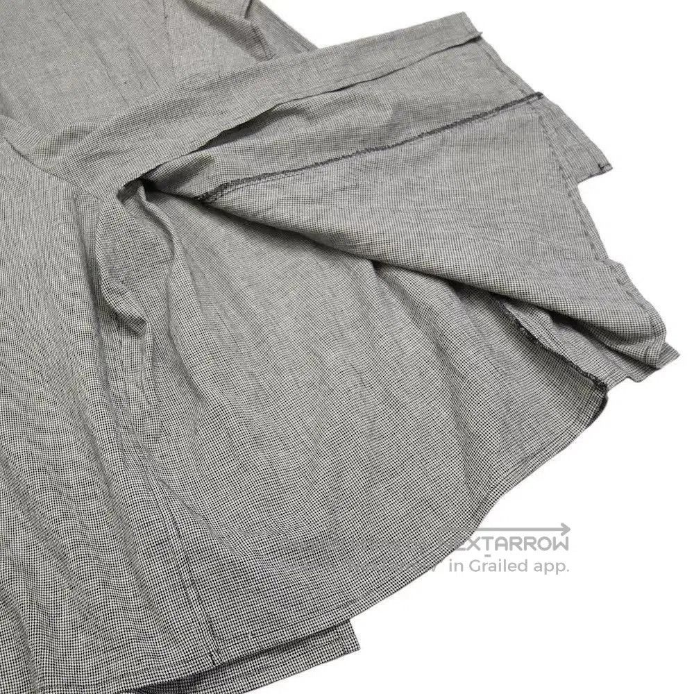 Yohji Yamamoto Yohji Yamamoto NOIR Houndstooth Skirt Pants. Size 28" / US 6 / IT 42 - 5 Thumbnail
