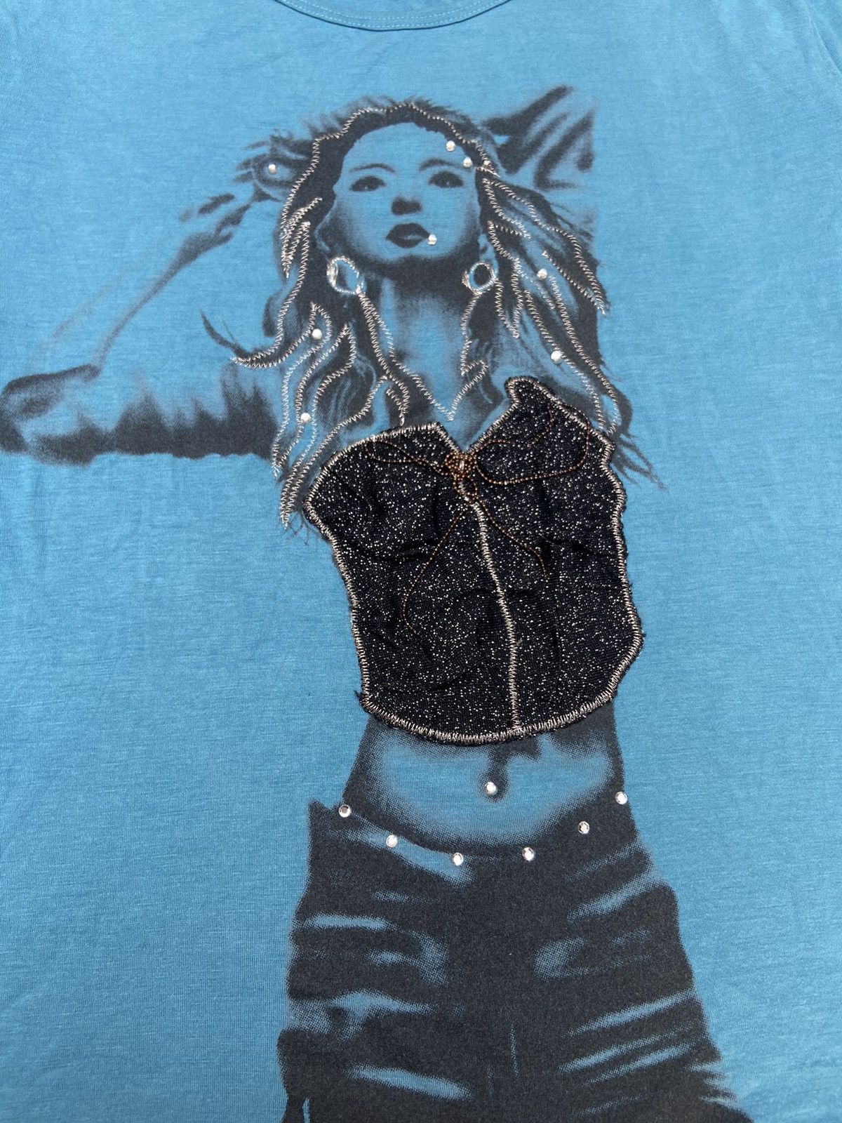 If Six Was Nine Vtg Y2K castanets club women art 3G long sleeve t-shirt Size S / US 4 / IT 40 - 4 Thumbnail