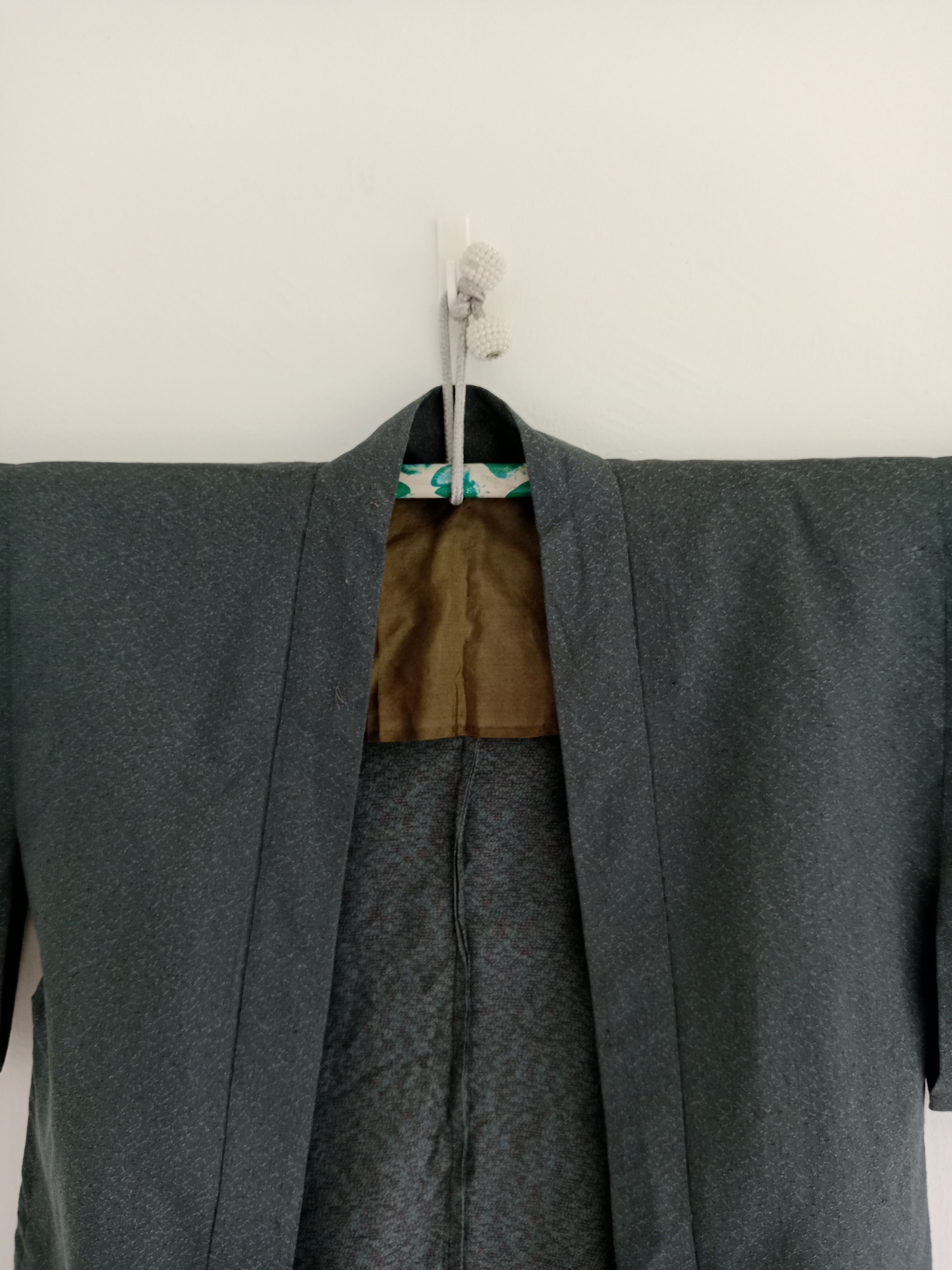Japanese Brand Vintage Haori Kimono Japanese Traditional Wear Size US L / EU 52-54 / 3 - 3 Thumbnail