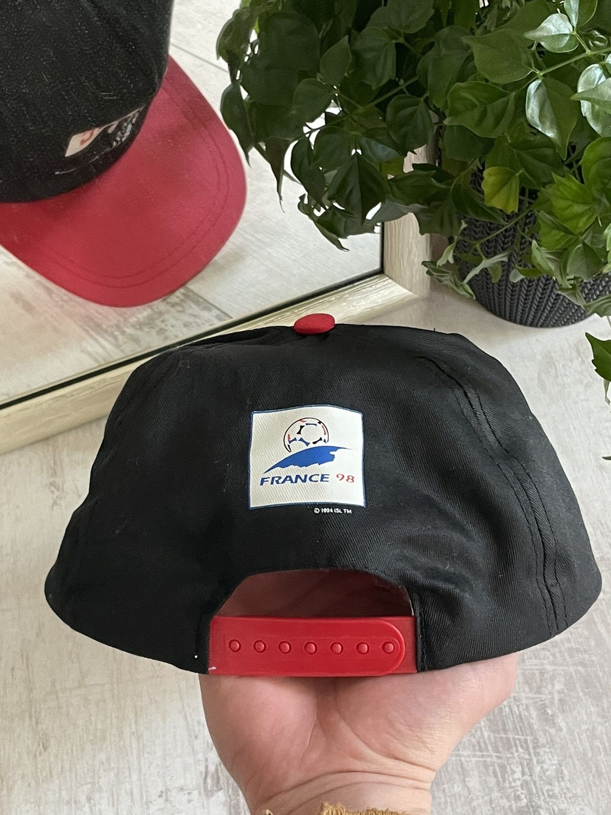 Vintage Fifa World Cup 1998 France Hat Official JVC Cap Vintage Size ONE SIZE - 3 Thumbnail