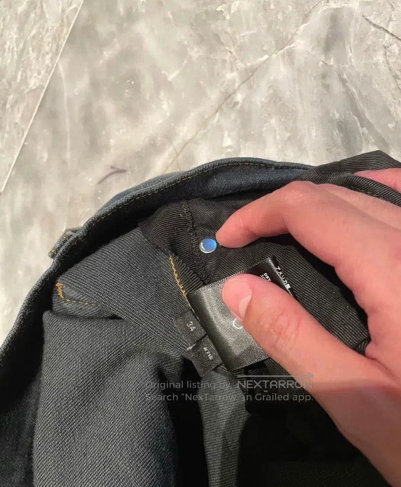 Amiri Amiri Style Rendered Watercolor Blue Denim Pants Size US 34 / EU 50 - 5 Thumbnail