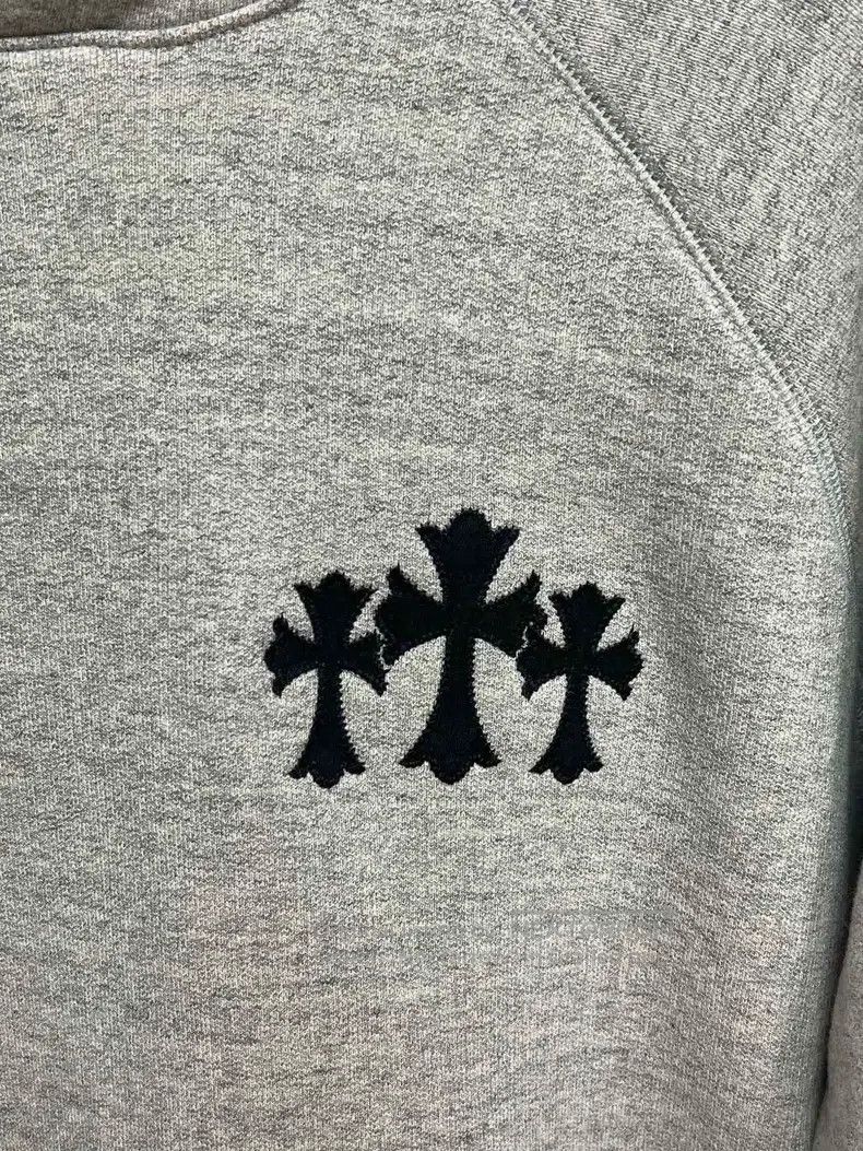 Chrome Hearts CHROME HEARTS Size XL Three-cross hoodie Size US XL / EU 56 / 4 - 3 Thumbnail