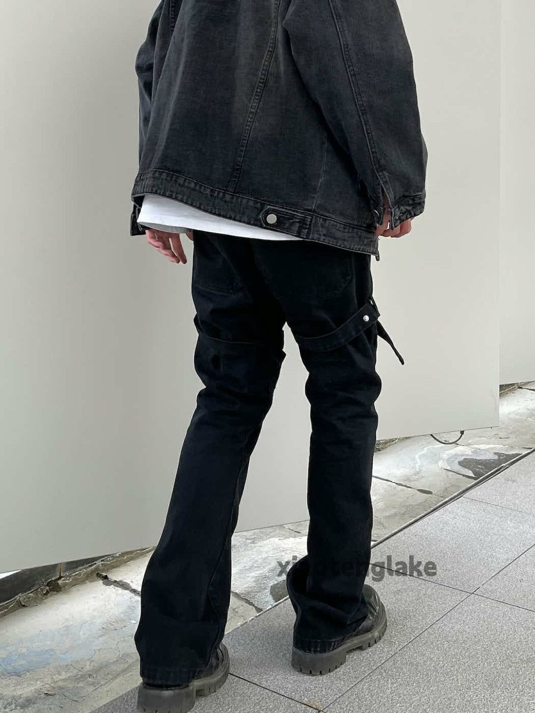 Designer × Japanese Brand × Vintage utility work outdoor punk grunge bootcut flared pants Size US 28 / EU 44 - 3 Thumbnail