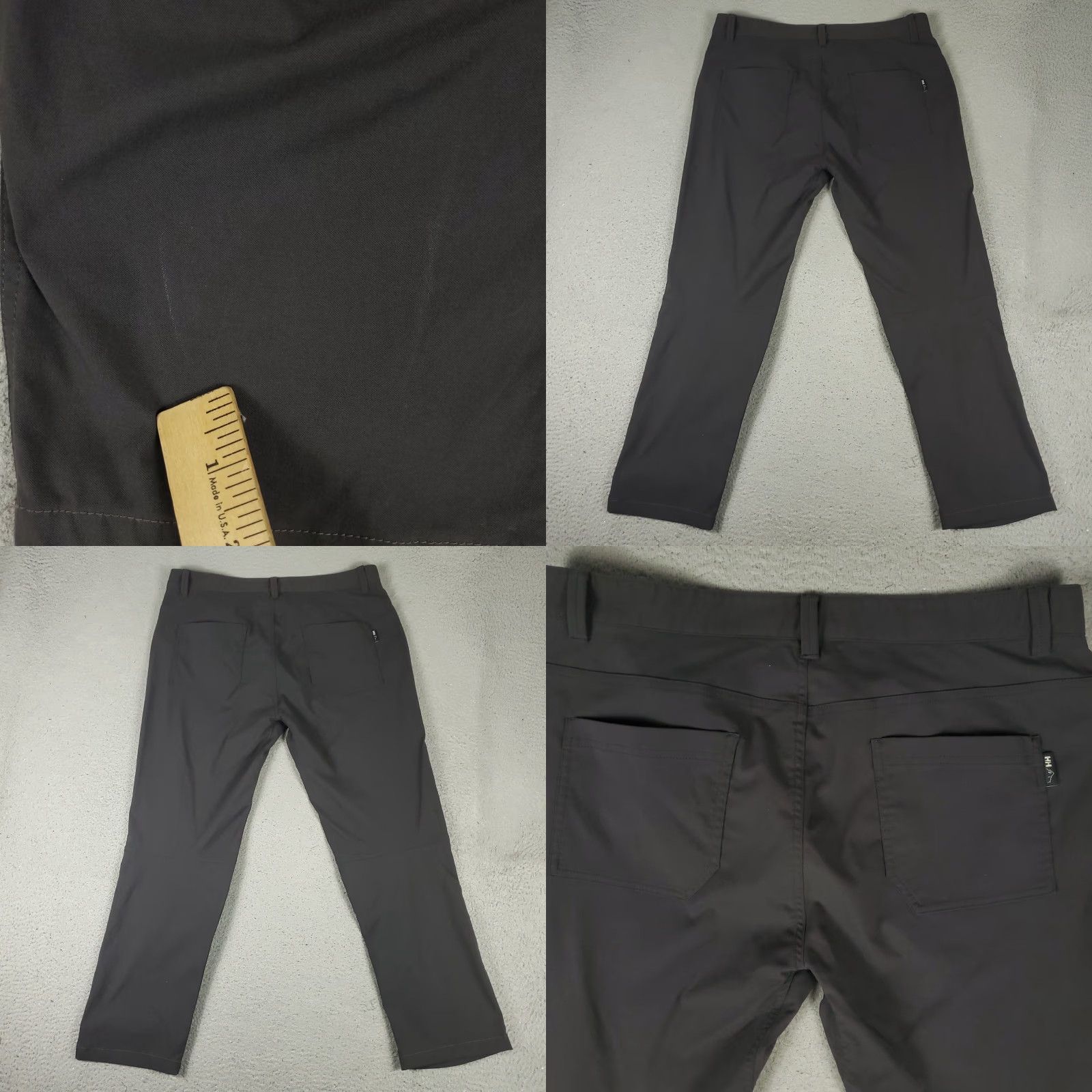 Helly Hansen Helly Hansen Pants Mens XL Gray 5-Pocket Cargo Straight Leg Pants Size US 36 / EU 52 - 8 Thumbnail