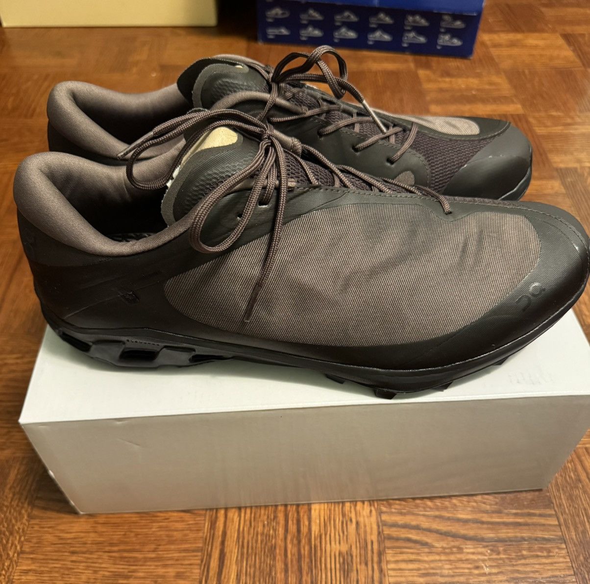On × POST ARCHIVE FACTION (PAF) Cloudventure Peak - Cacoa / Espresso Size US 11 / EU 44 - 4 Thumbnail